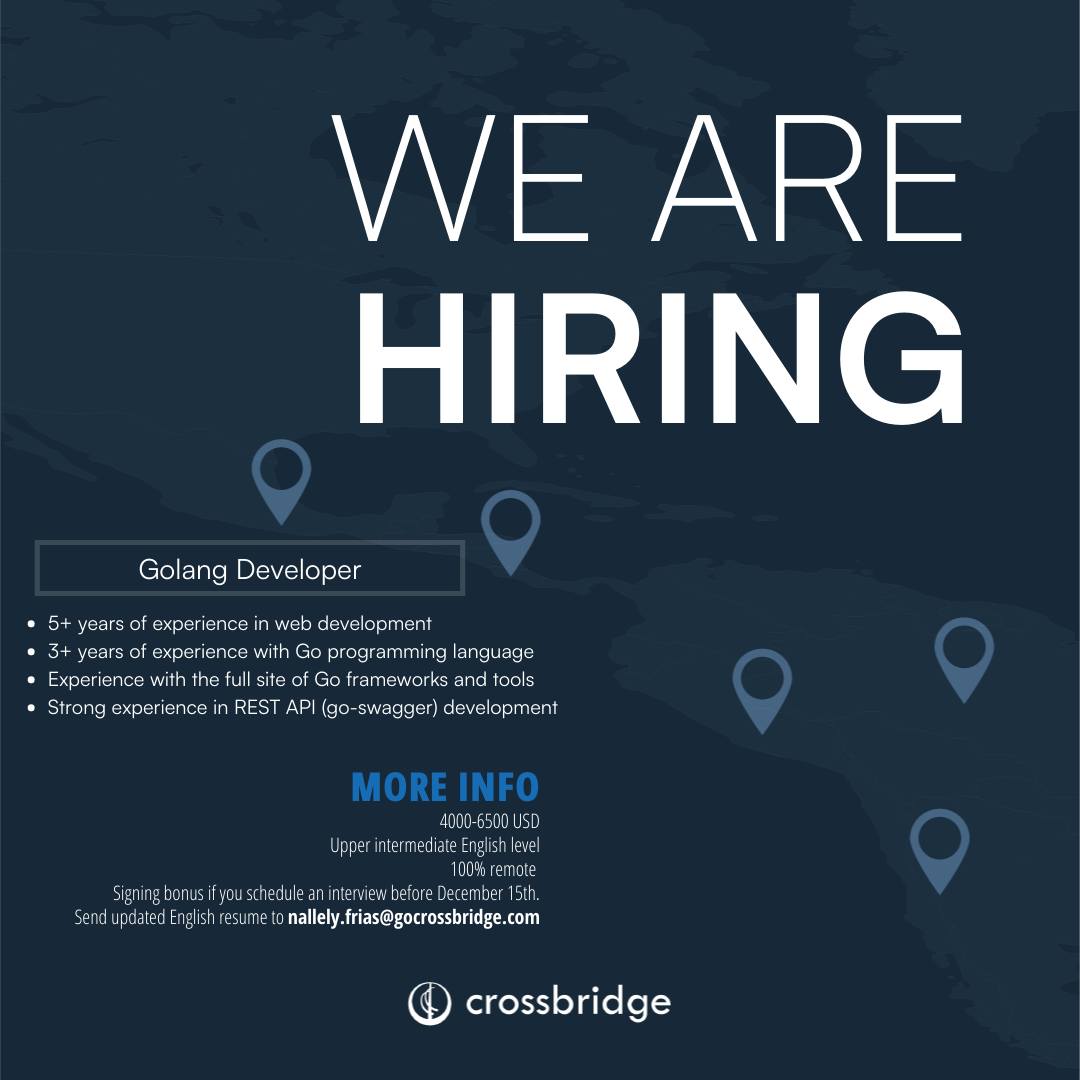 Bolsa de Desarrolladores & Programadores Mexico | Crossbridge Global ...