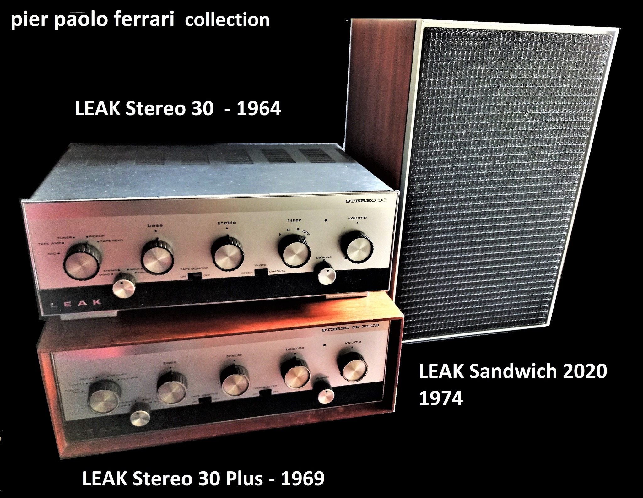 The LEAK Stereo 30 (1964) was the first transistor integrated Hi