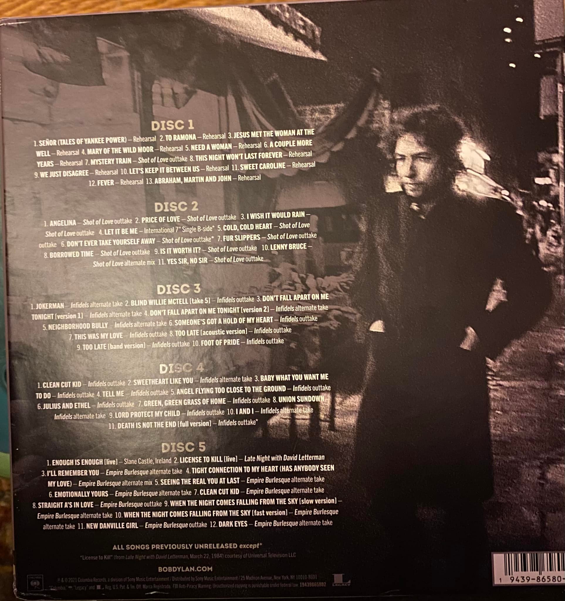 Bob Dylan's Springtime in New York bootleg series 16 review
