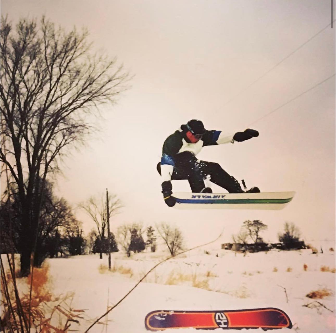 Took this picture back in '97 Airwalk After Riding Boot & Oakleys 😎