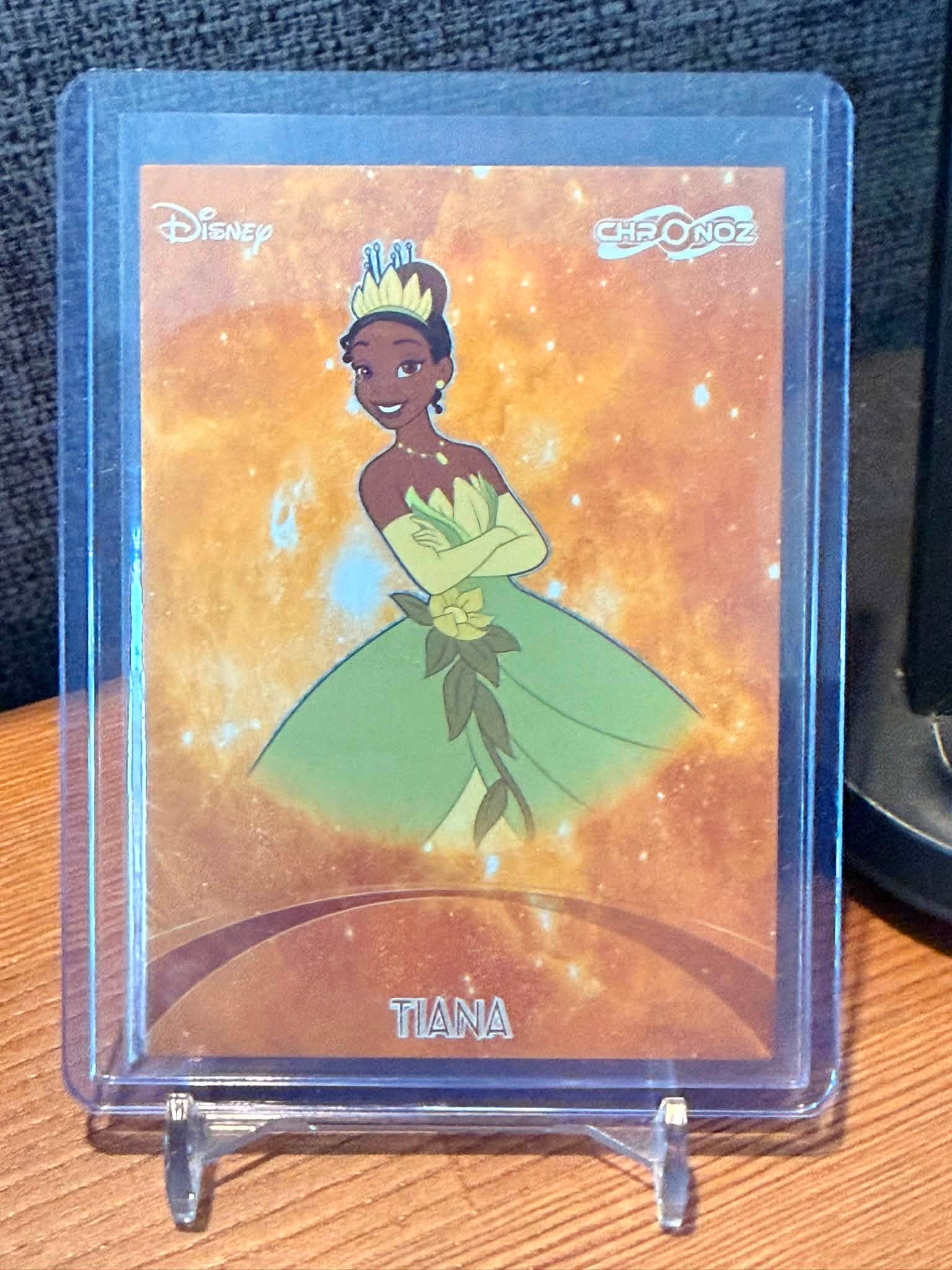 Disney Princess Tiana Topps Chrome Disney 100 Holographic Trading