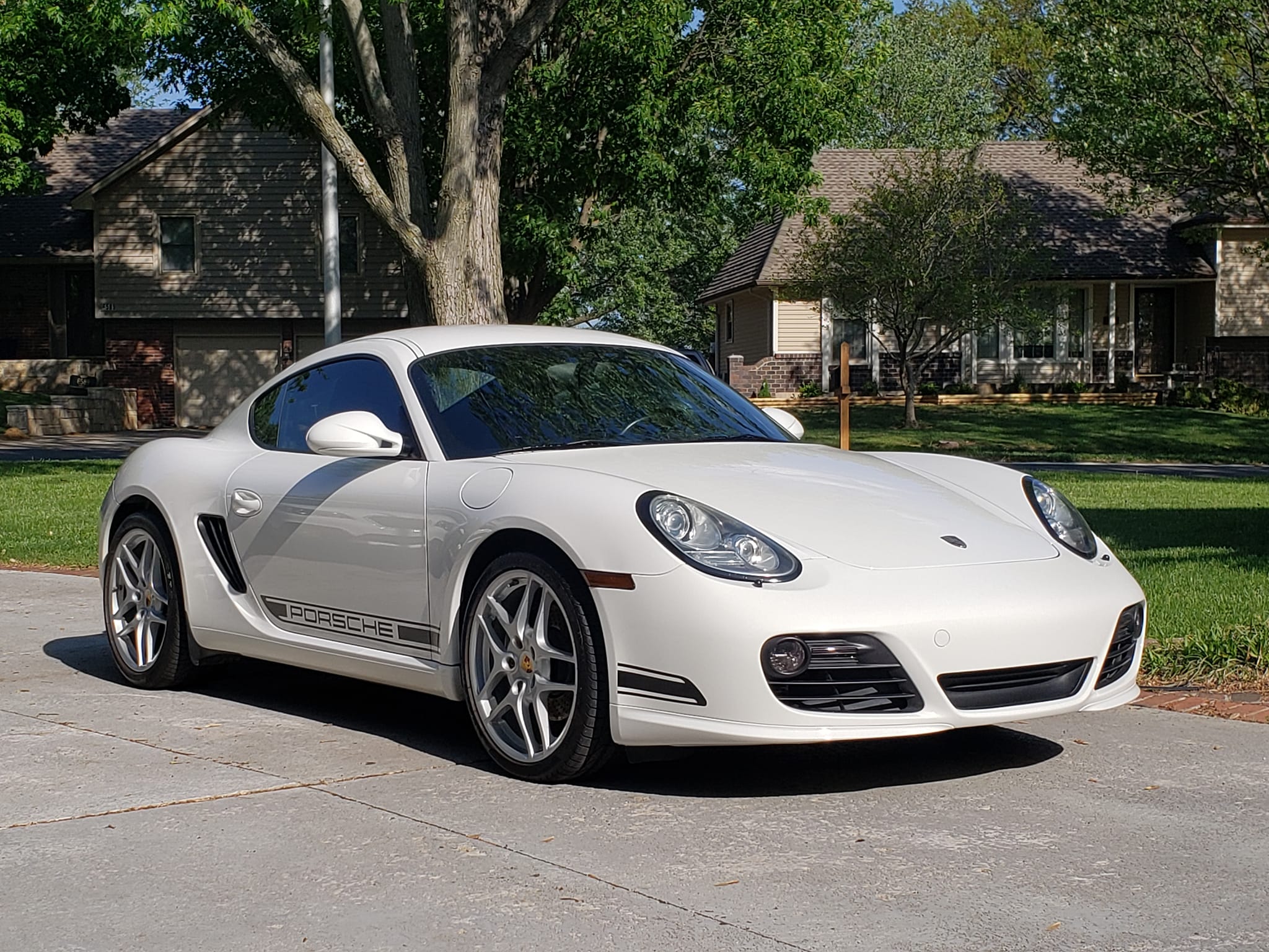 18 inch BBS SR wheels improve Porsche Cayman ride