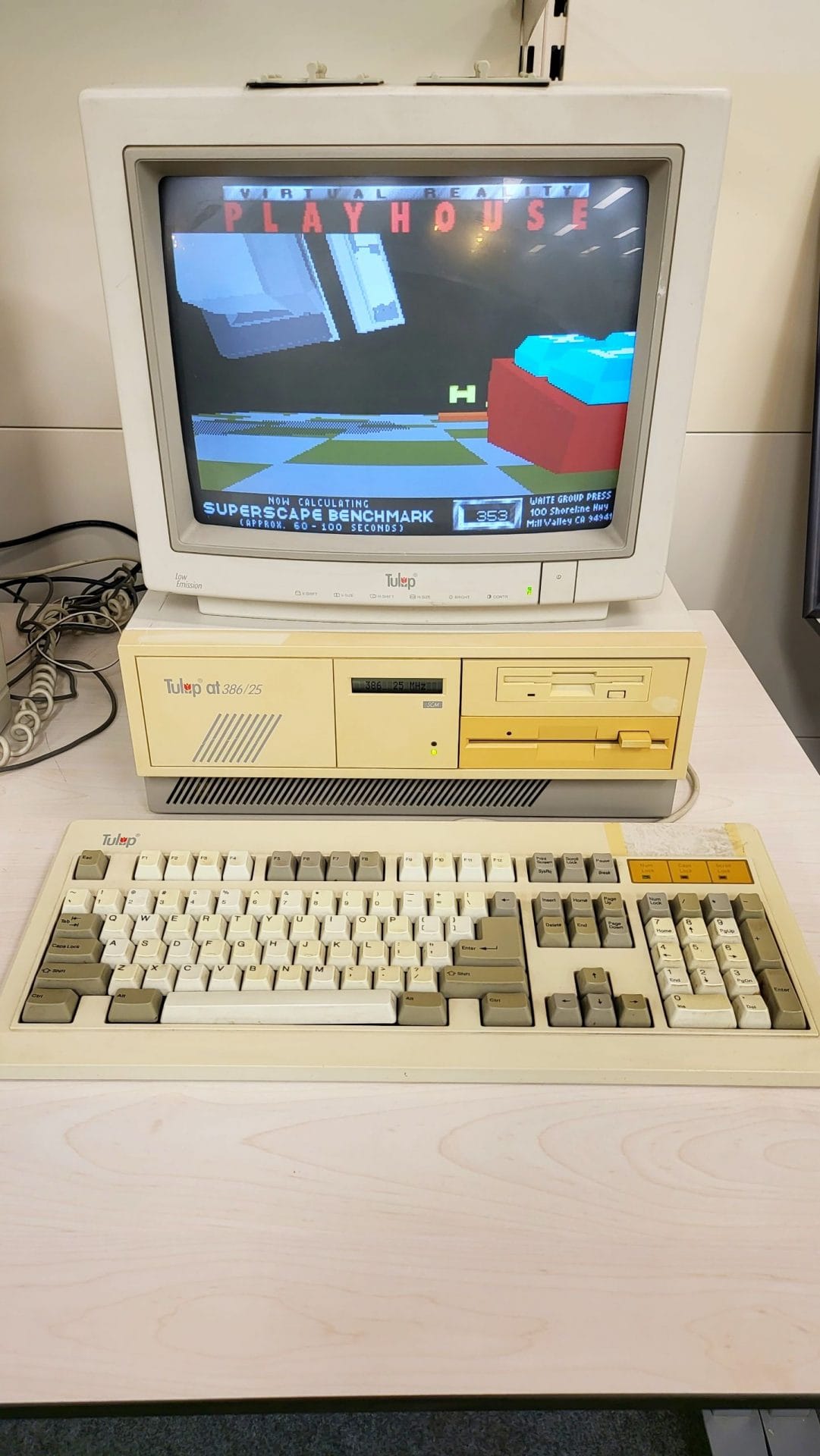 My first PC was similar to this one A Tulip 286 Win 3.1 in 1996.