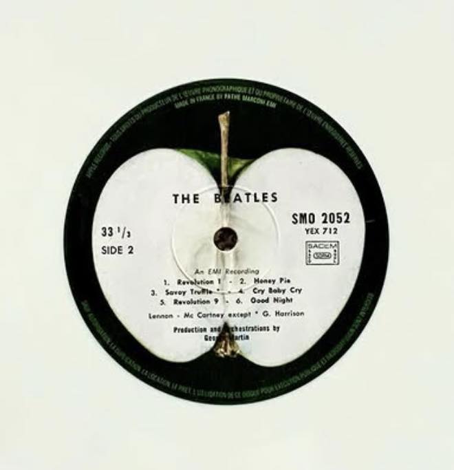 The Beatles White Album 10th anniversary mono edition