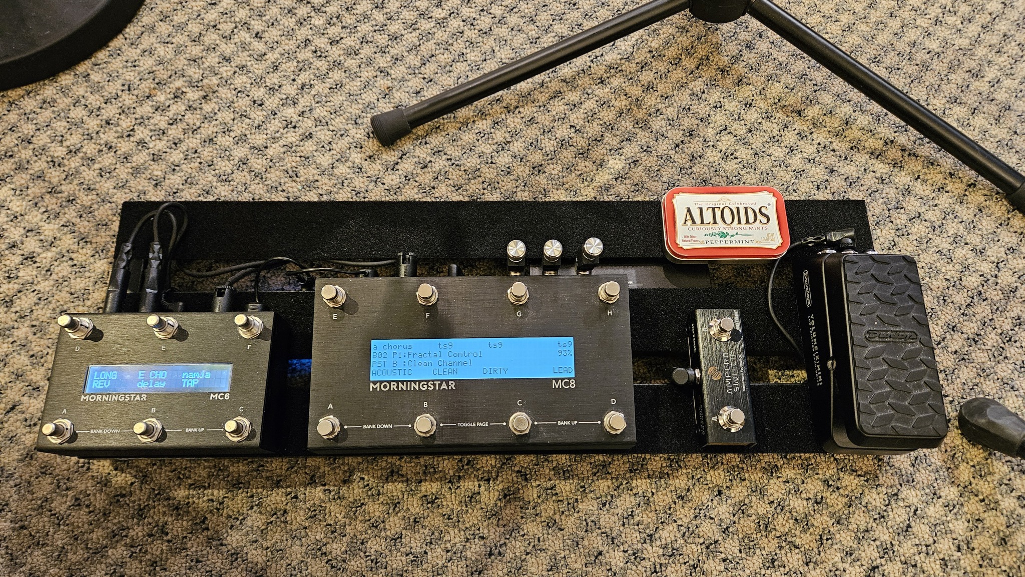 Upgrading my Axe FX3 setup with MorningstarFX MC8