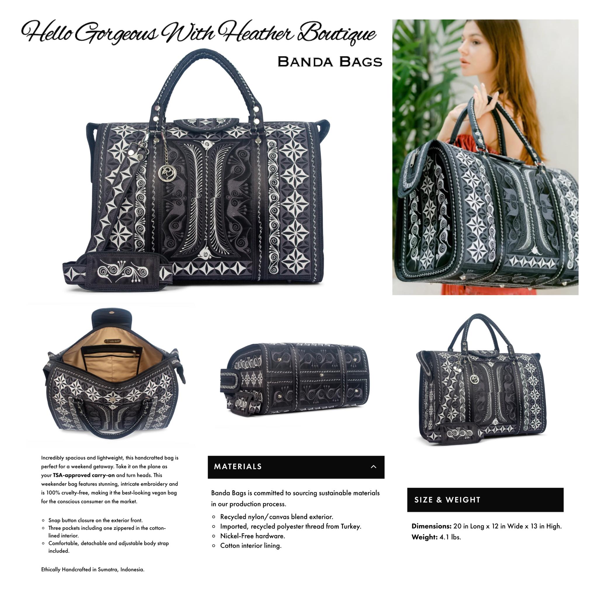 Bandana Weekend Bag is now available on mnml.la | Free shipping
