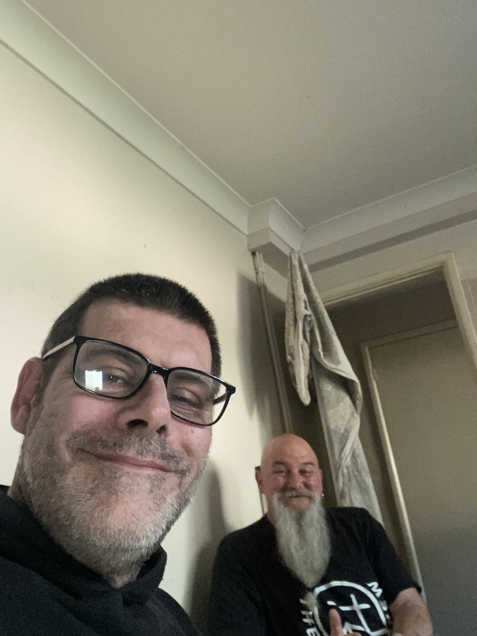 Barry - Me and my old China plate! I’m no match for his facial ...