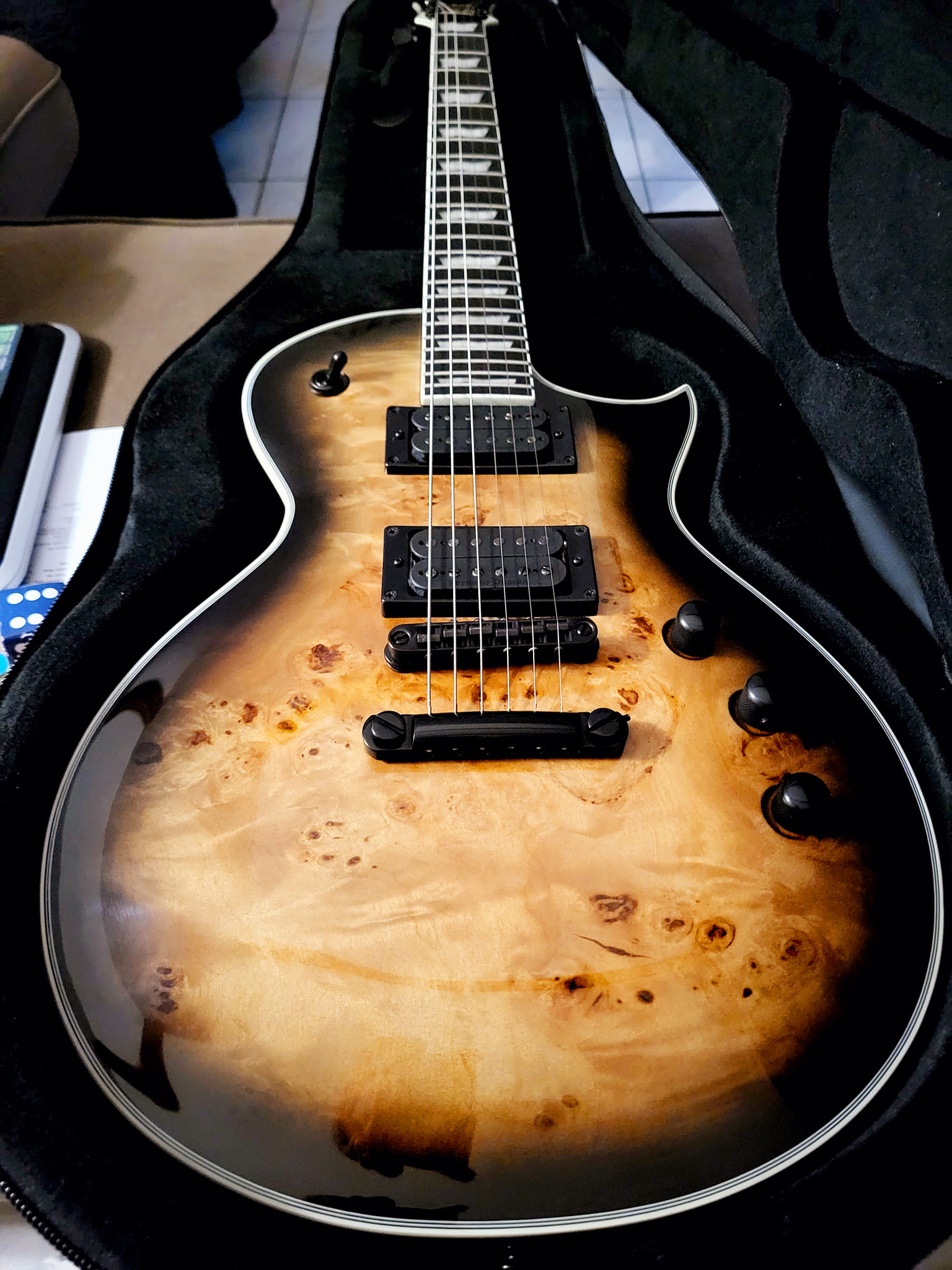 ESP LTD EC-1000 Deluxe review with Seymour Duncan pickups