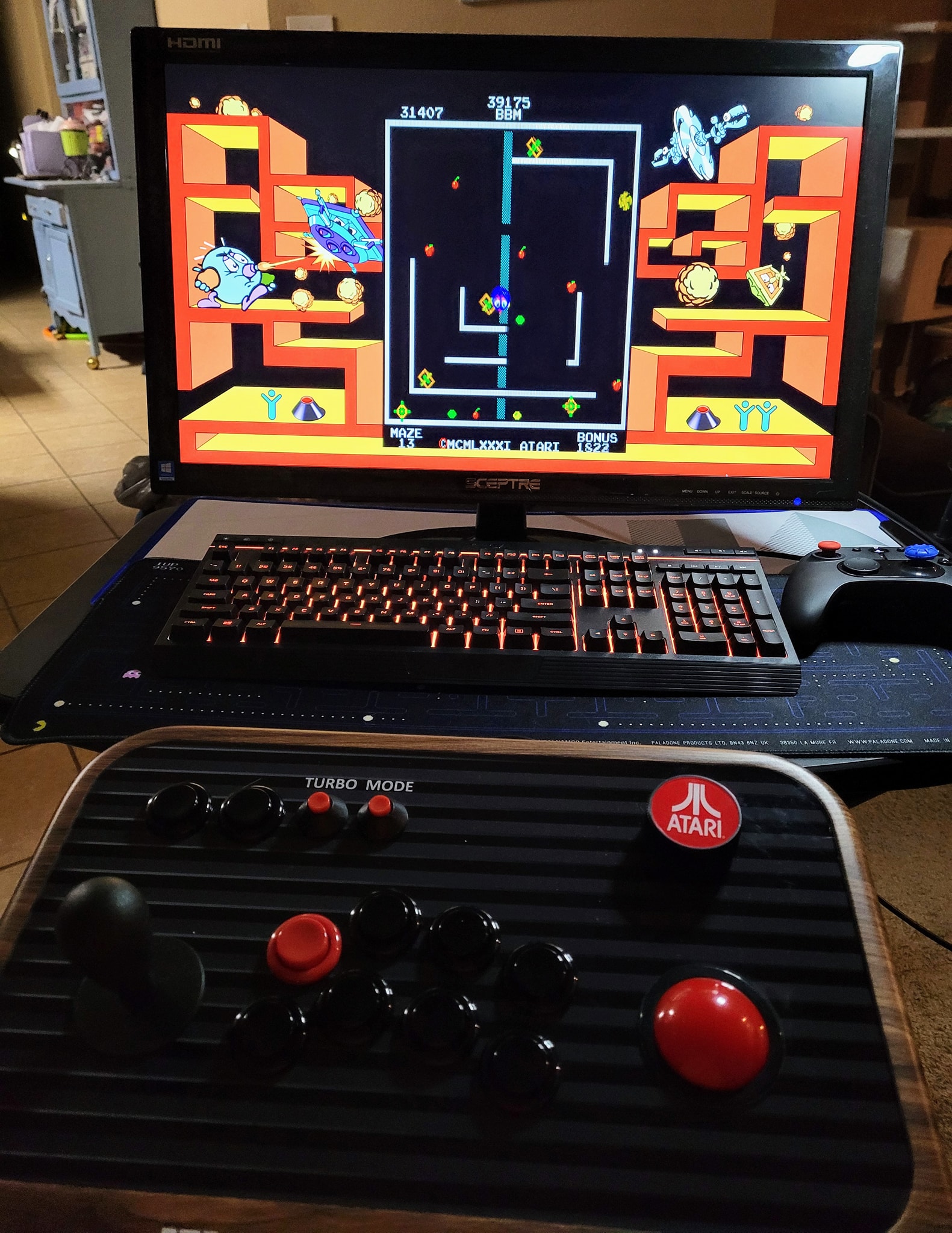 Maze Invaders (unreleased in arcades, 1981)