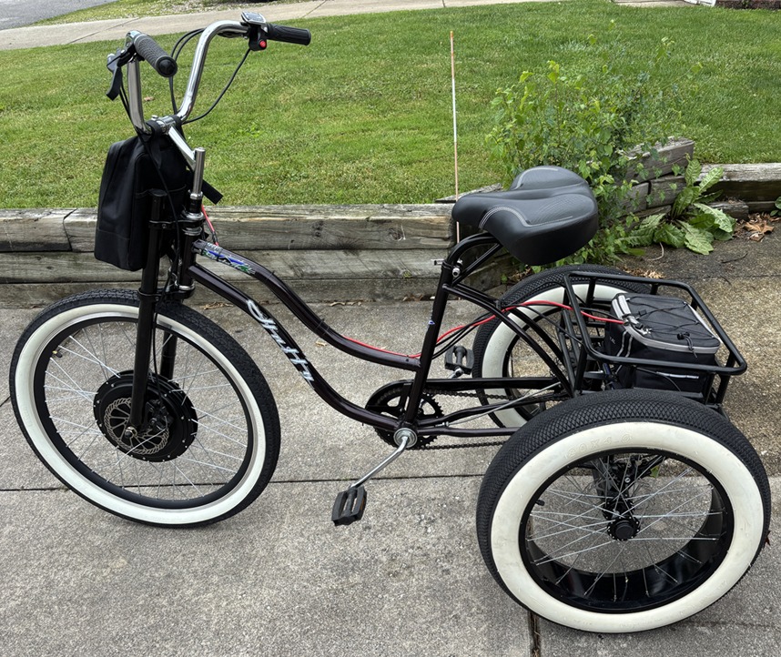 2003 Huffy trike conversion after 20 years in storage