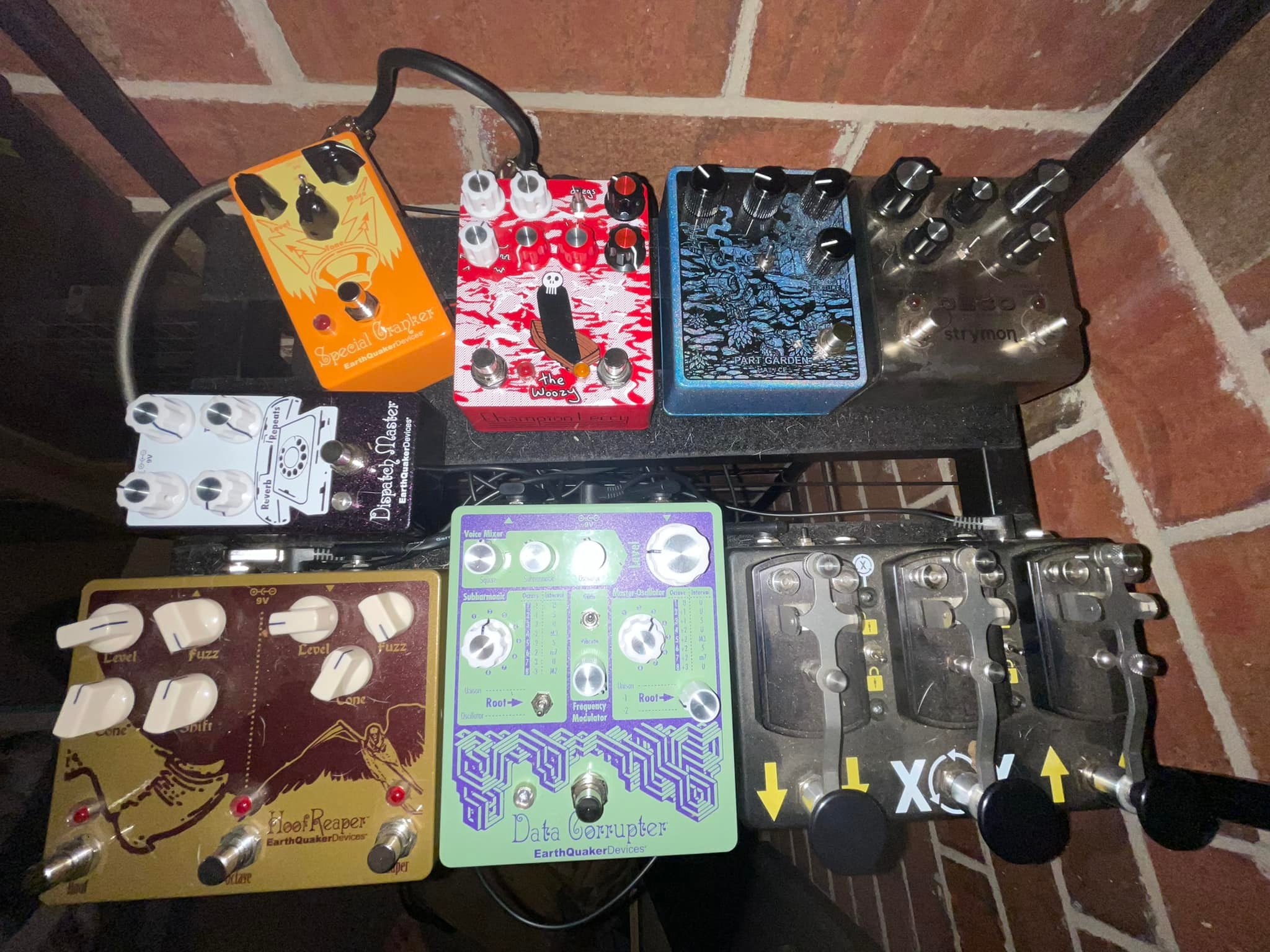 What overdrives or boosts are similar to the EQD Special Cranker?