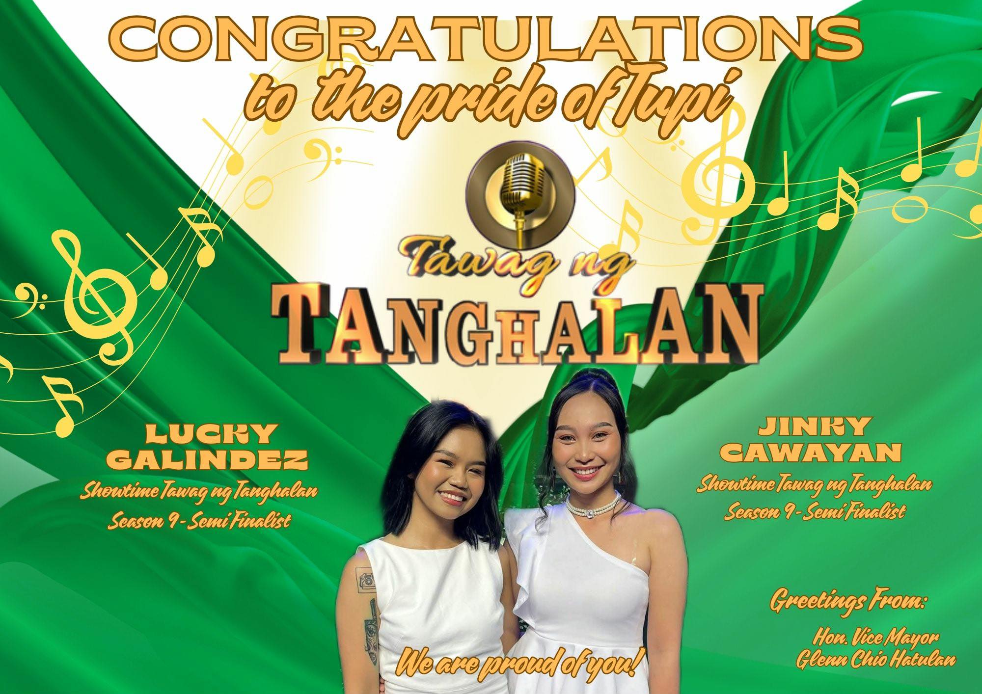 From Tupi to the National Stage! ... - Glenn Chio Hatulan | Facebook