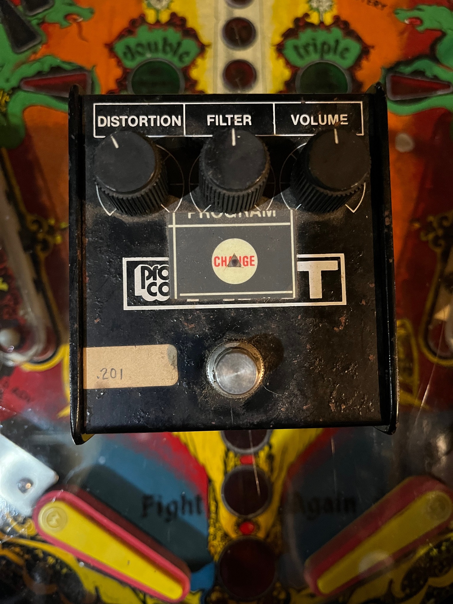 Proco Rat Black Face 1986 Serial 02Xxx
