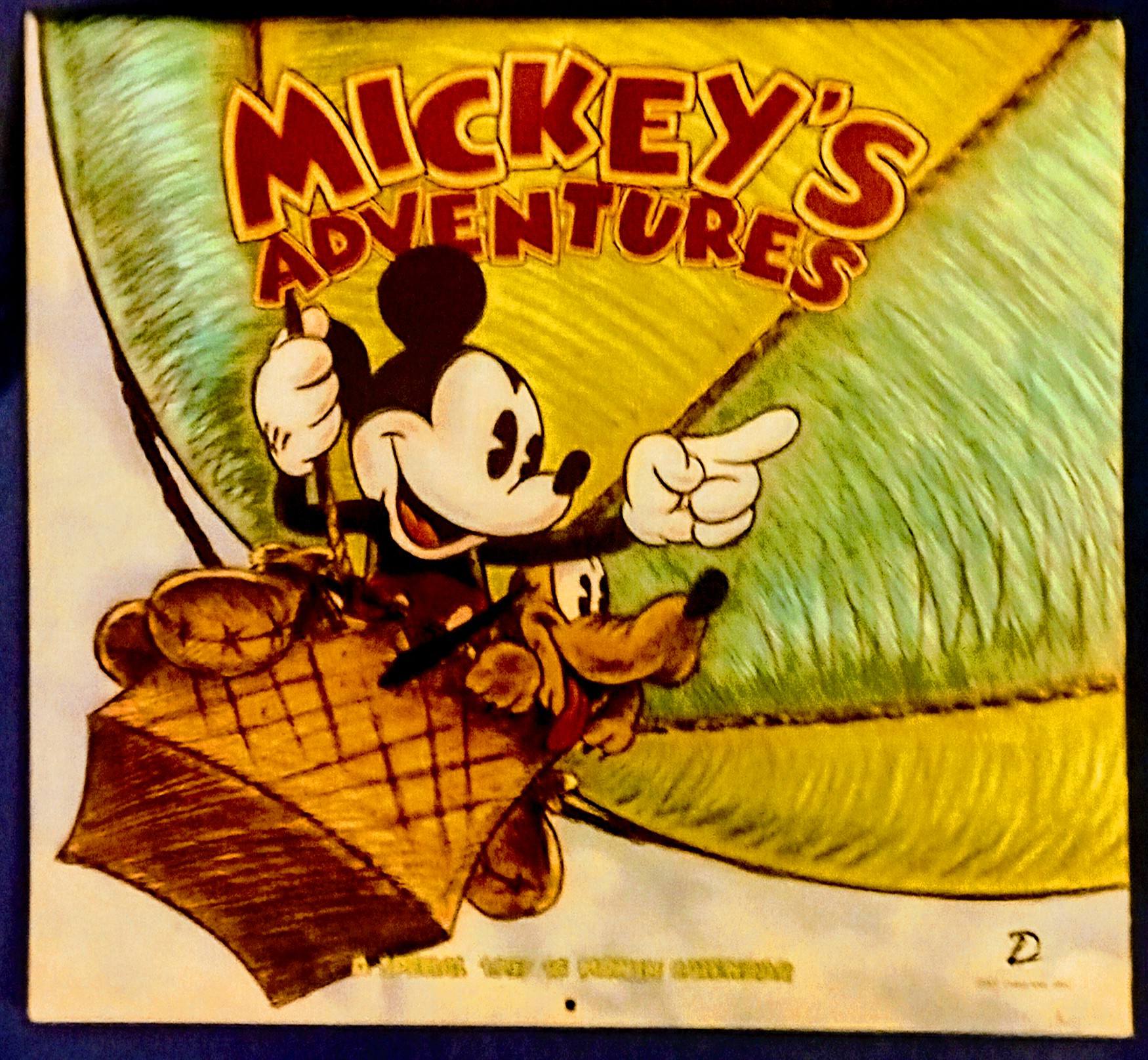 Reusing a 1997 Mickey Mouse calendar in 2025