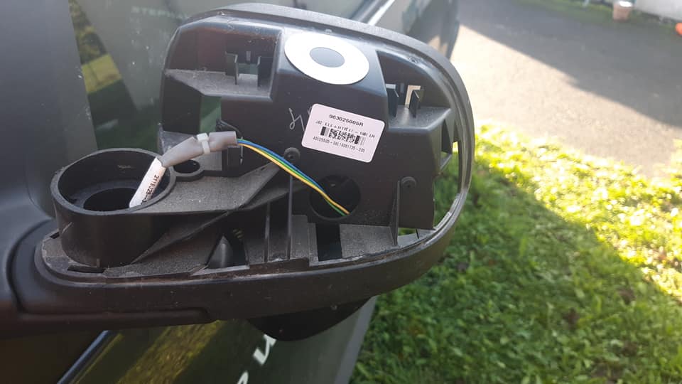 Coque De Retroviseur Exterieur De Voiture Couvercle Capuchon de Retroviseurs Lateraux Droit Passenger Compatible avec Citroen