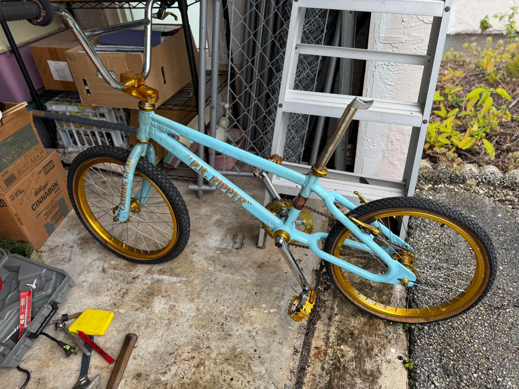 What's the value of this S&M Warpig BMX bike with WeThePeople
