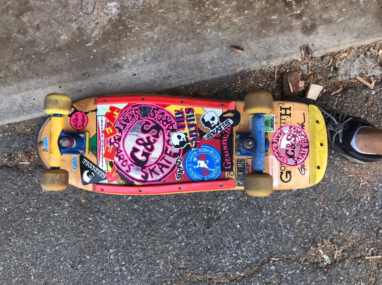 Is this vintage skateboard from the mid 1980s worth anything?