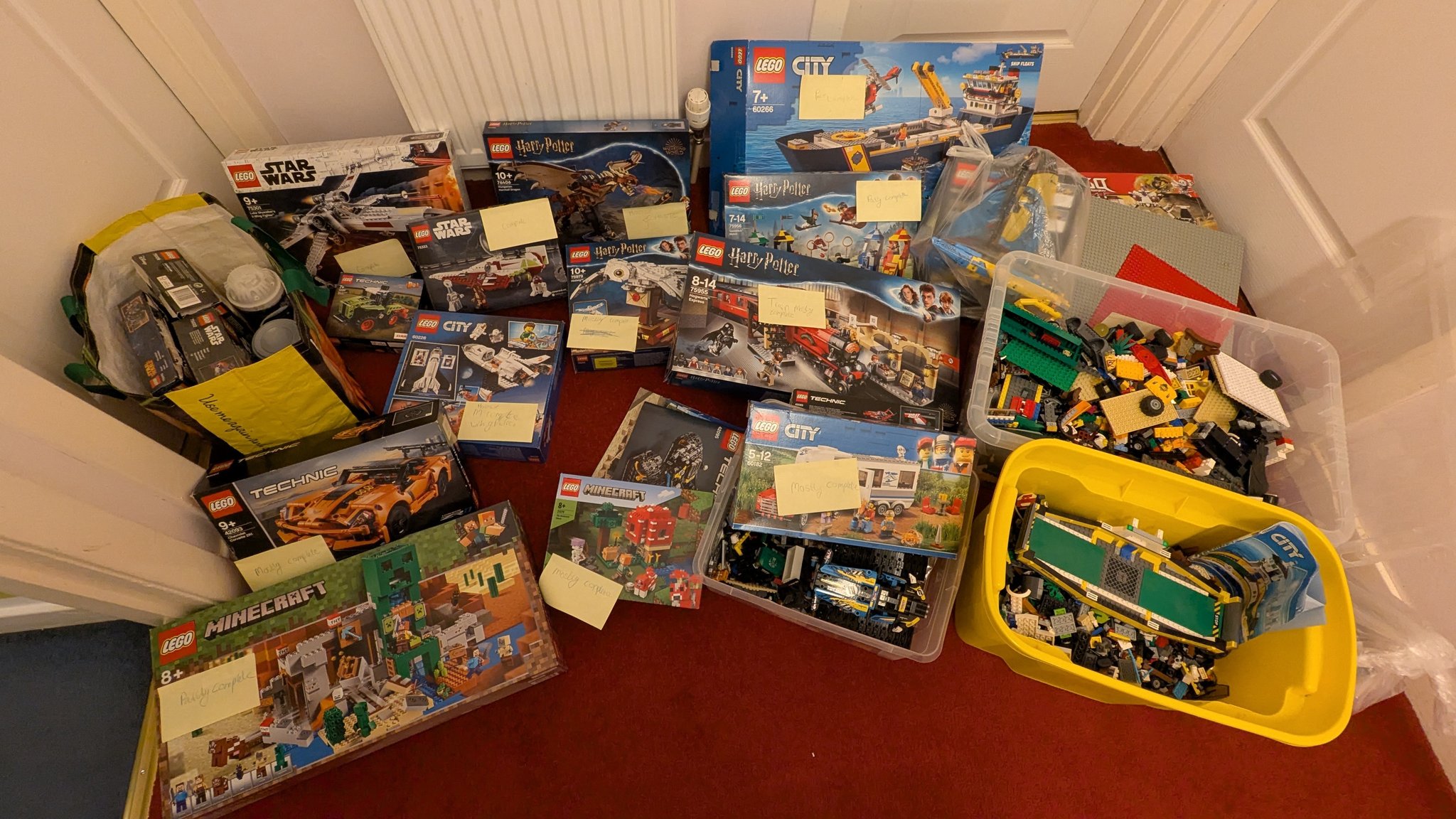 Update - these have now gone. Free : Lego 12” Star Wars figures
