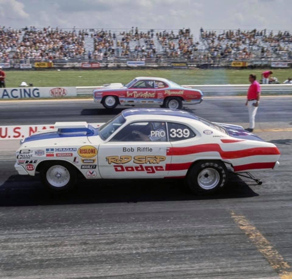 Blast from the Past Drag Racing | PRO 339 - 73 Dodge Dart of Bob Riffle ...