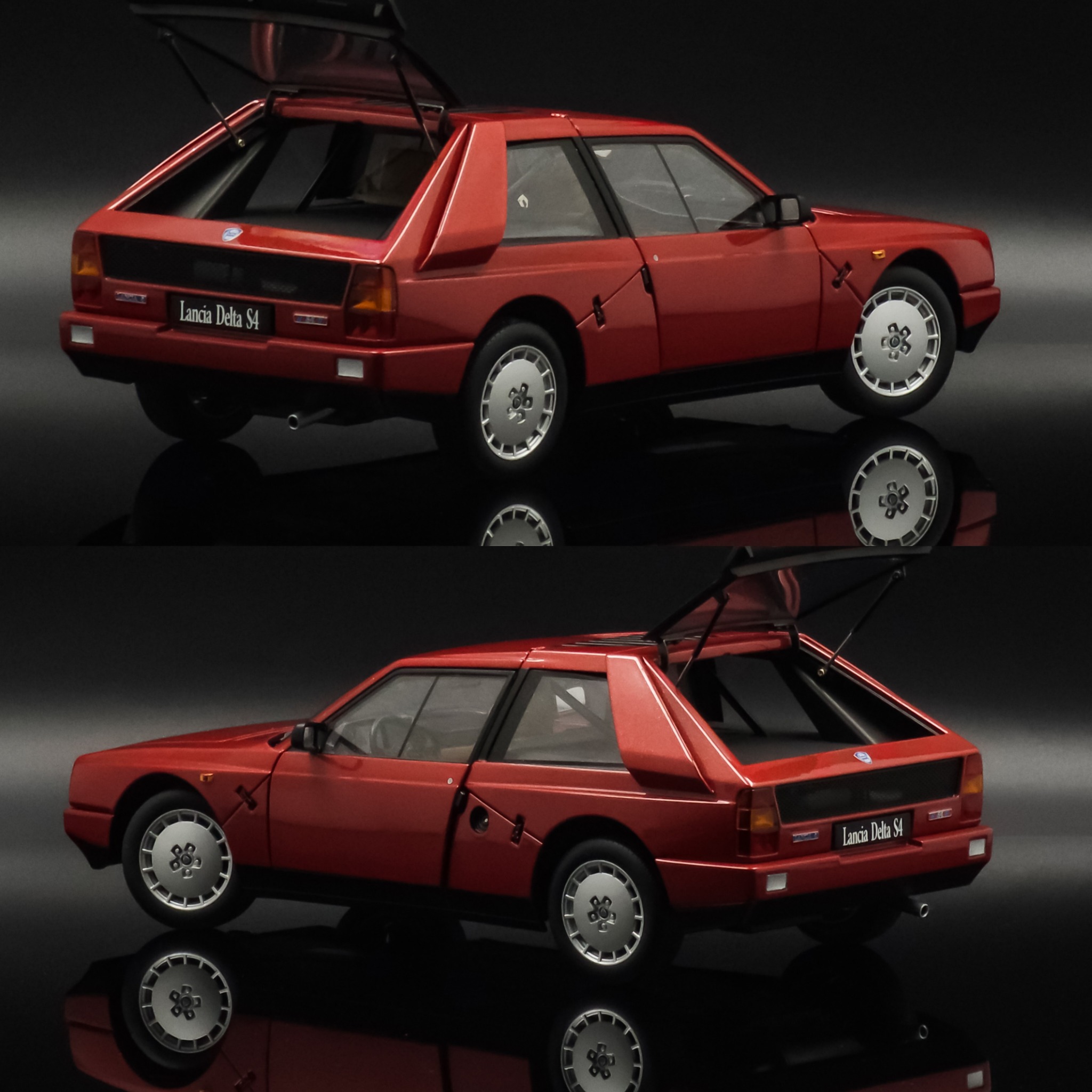 Lancia Delta S4 Stradale diecast model by Autoart