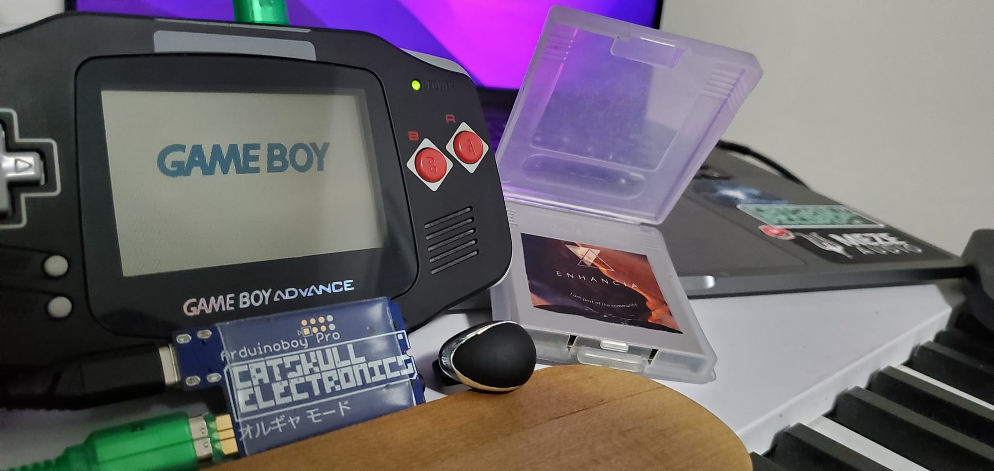 Converting Game Boy to synthesizer with Arduino