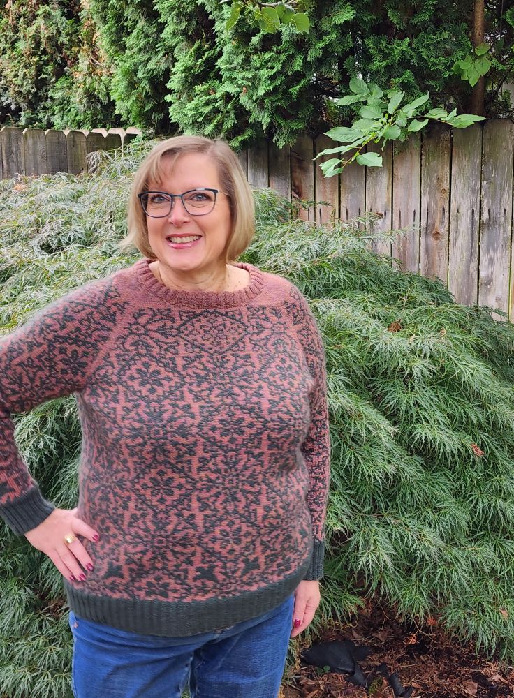 Zaneteknits Ghali sweater knitting pattern review