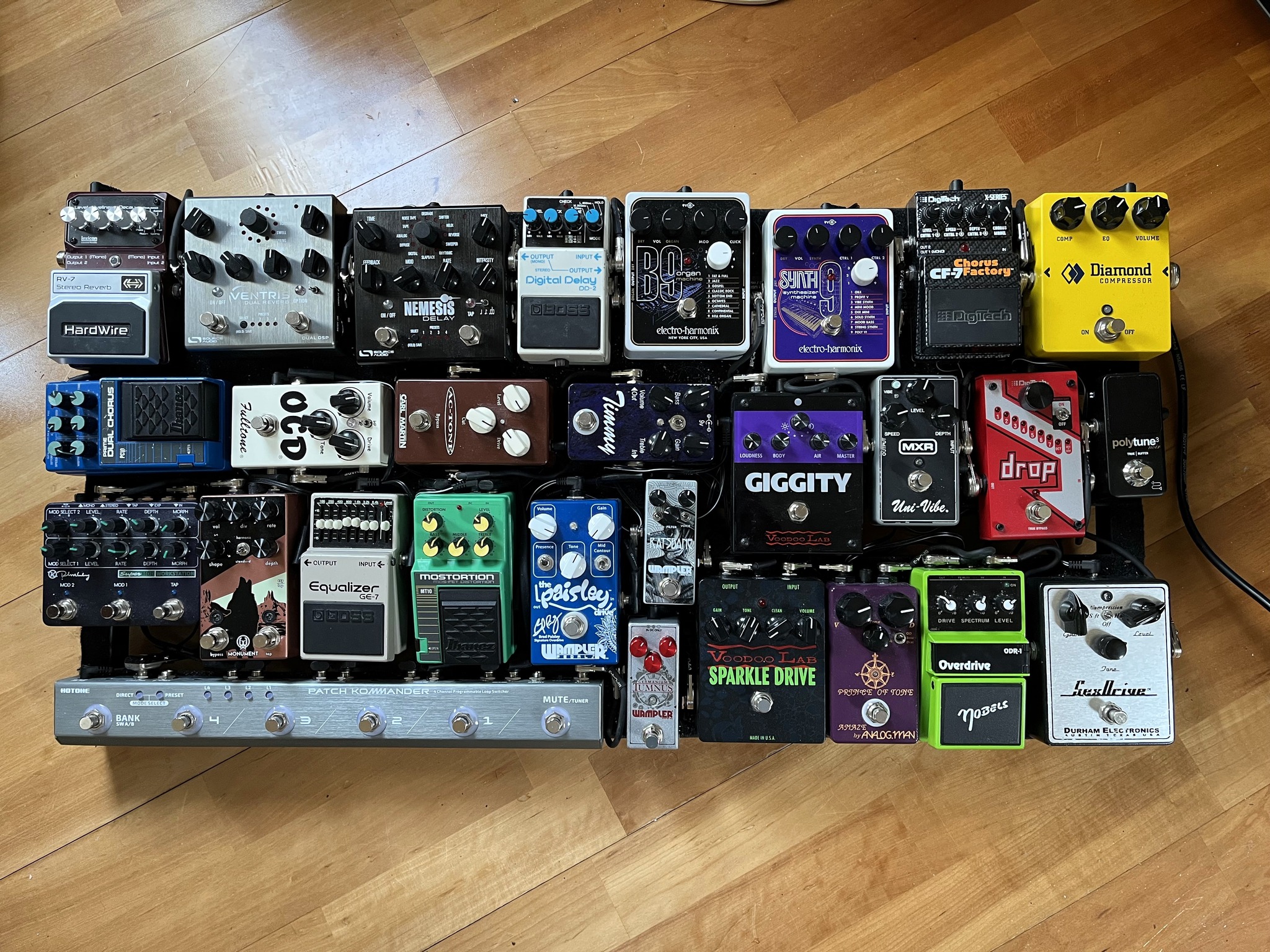 Neptunium pedal discontinued by Sushi Box Pedals
