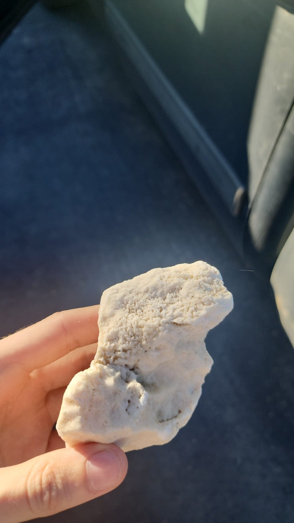 Chalk Mountain limestone formation on Verde River