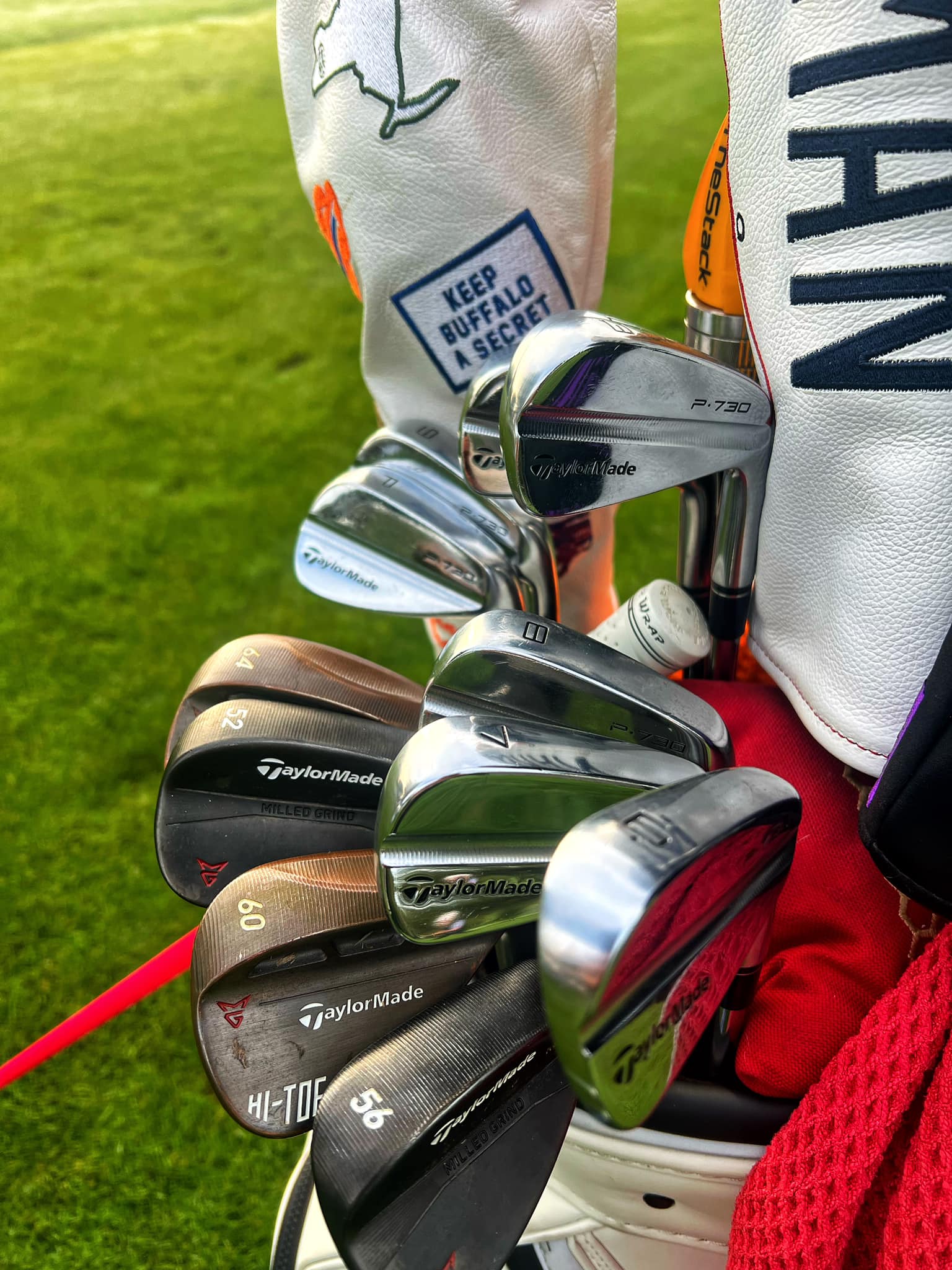 10/10. ?‍? Head: TaylorMade Golf P790 Shawdowfall Irons (4-PW 