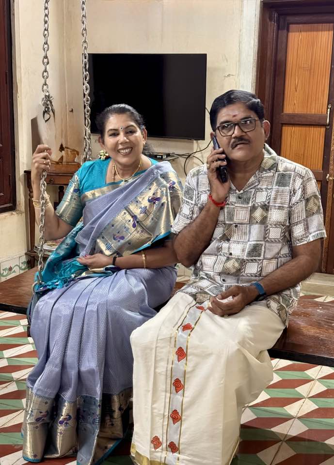Devi - With my bro 😎Solaiappan. 