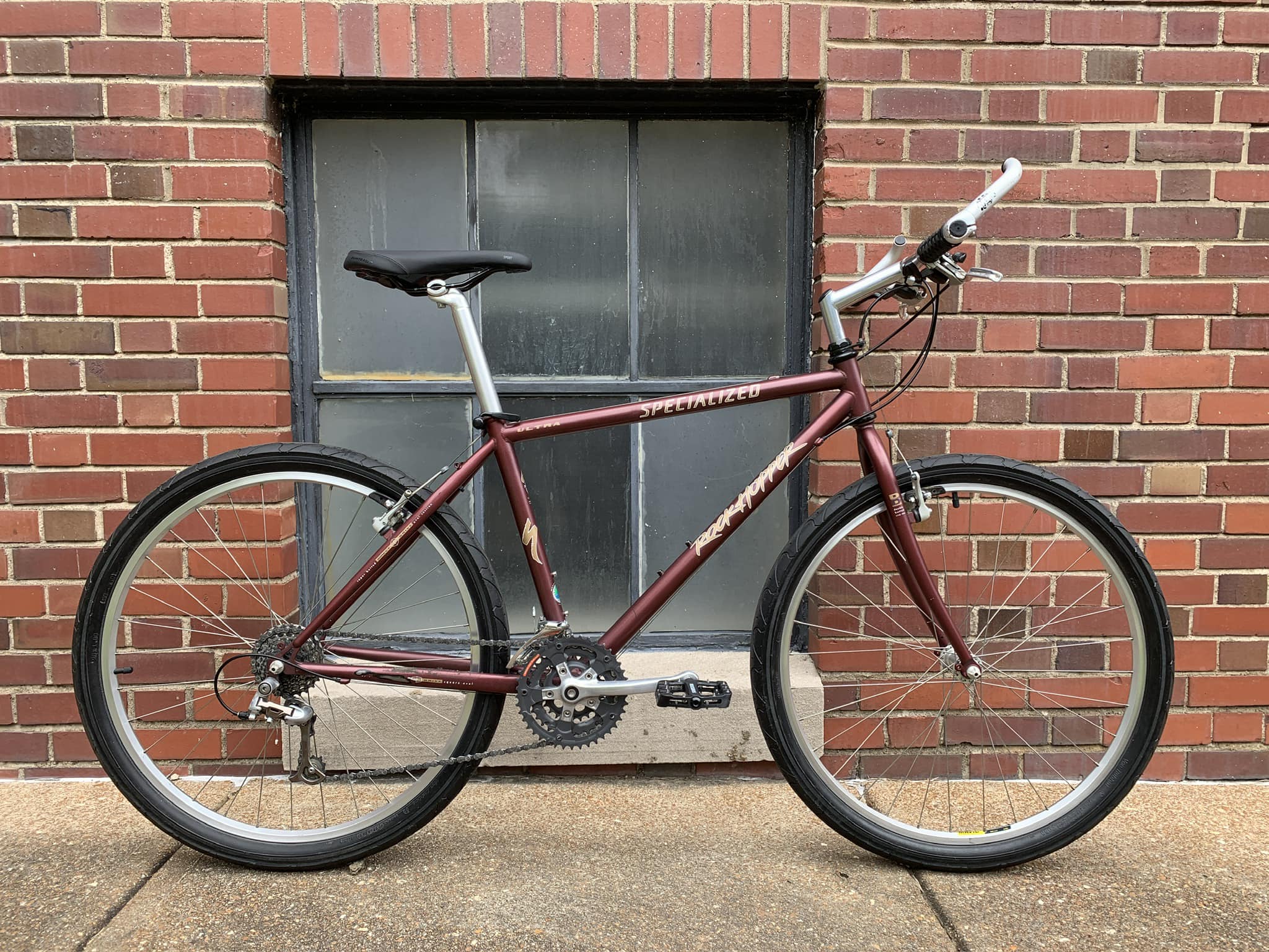 What is the color name of the 1995 Rockhopper Ultra bike?