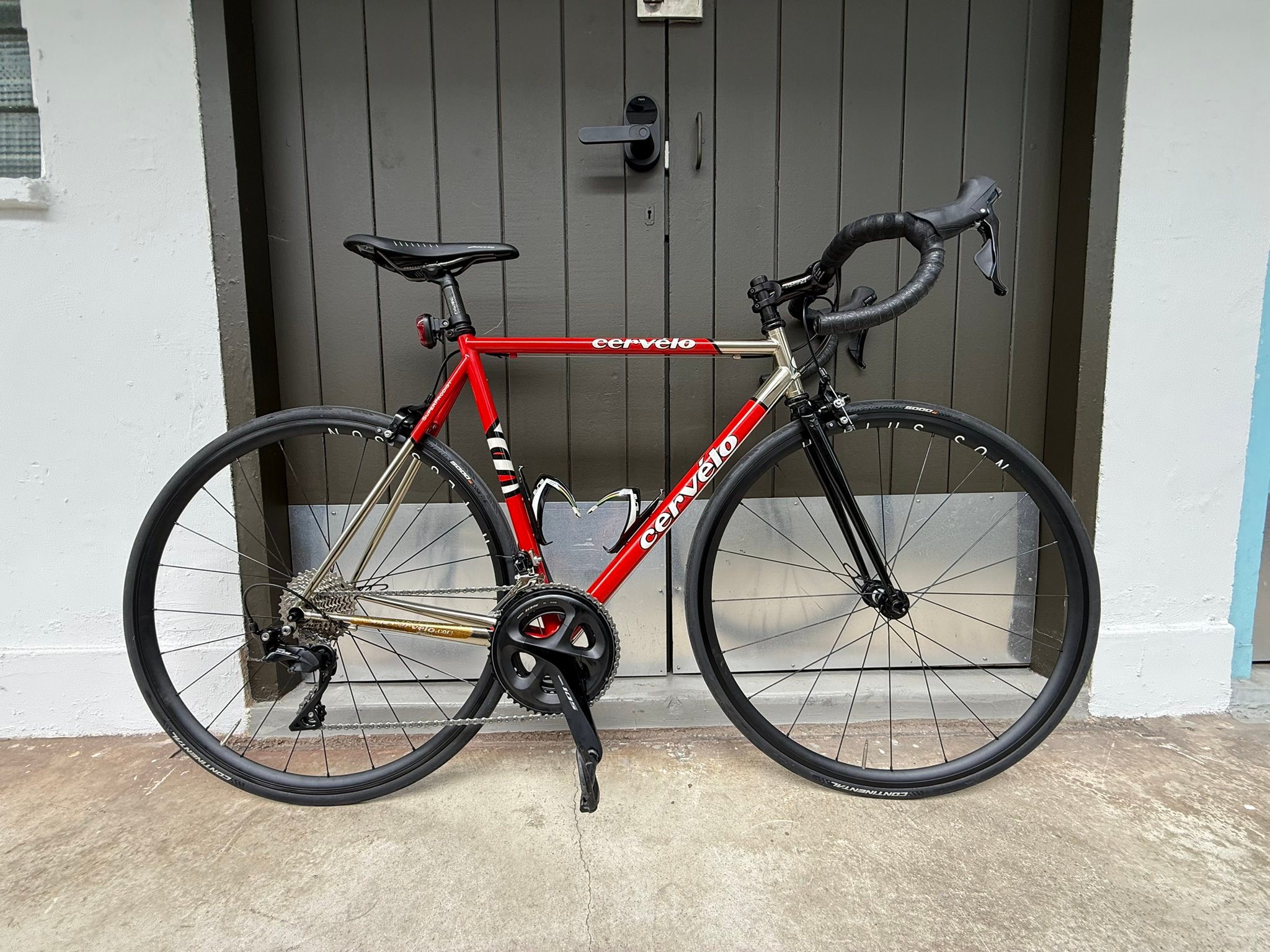 Is anyone else still riding a steel Cervelo?