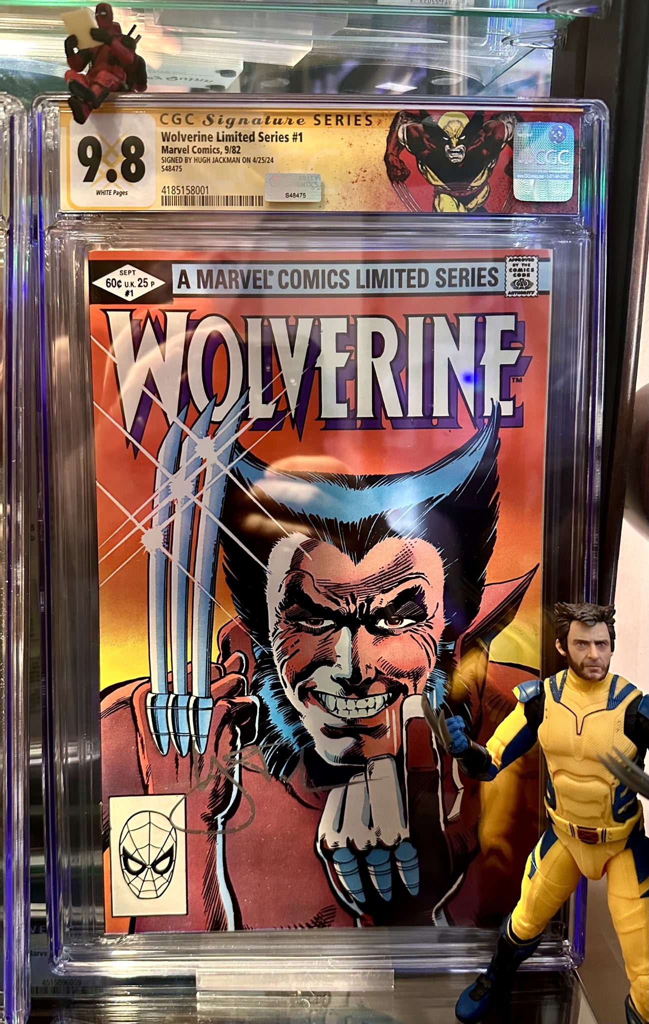 Rare comic book with artist signatures display picture 1