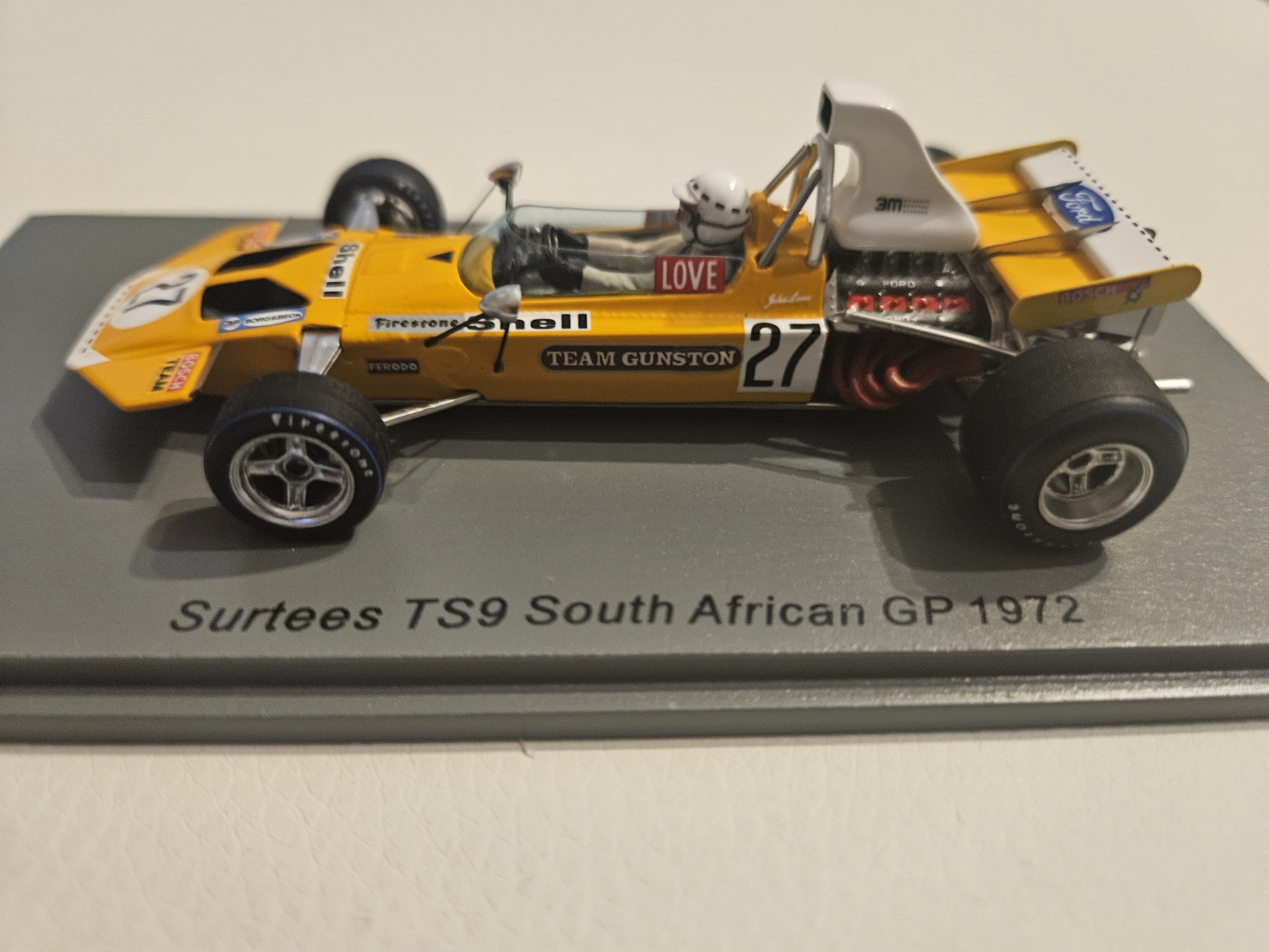 Footage of John Love racing in Formula One