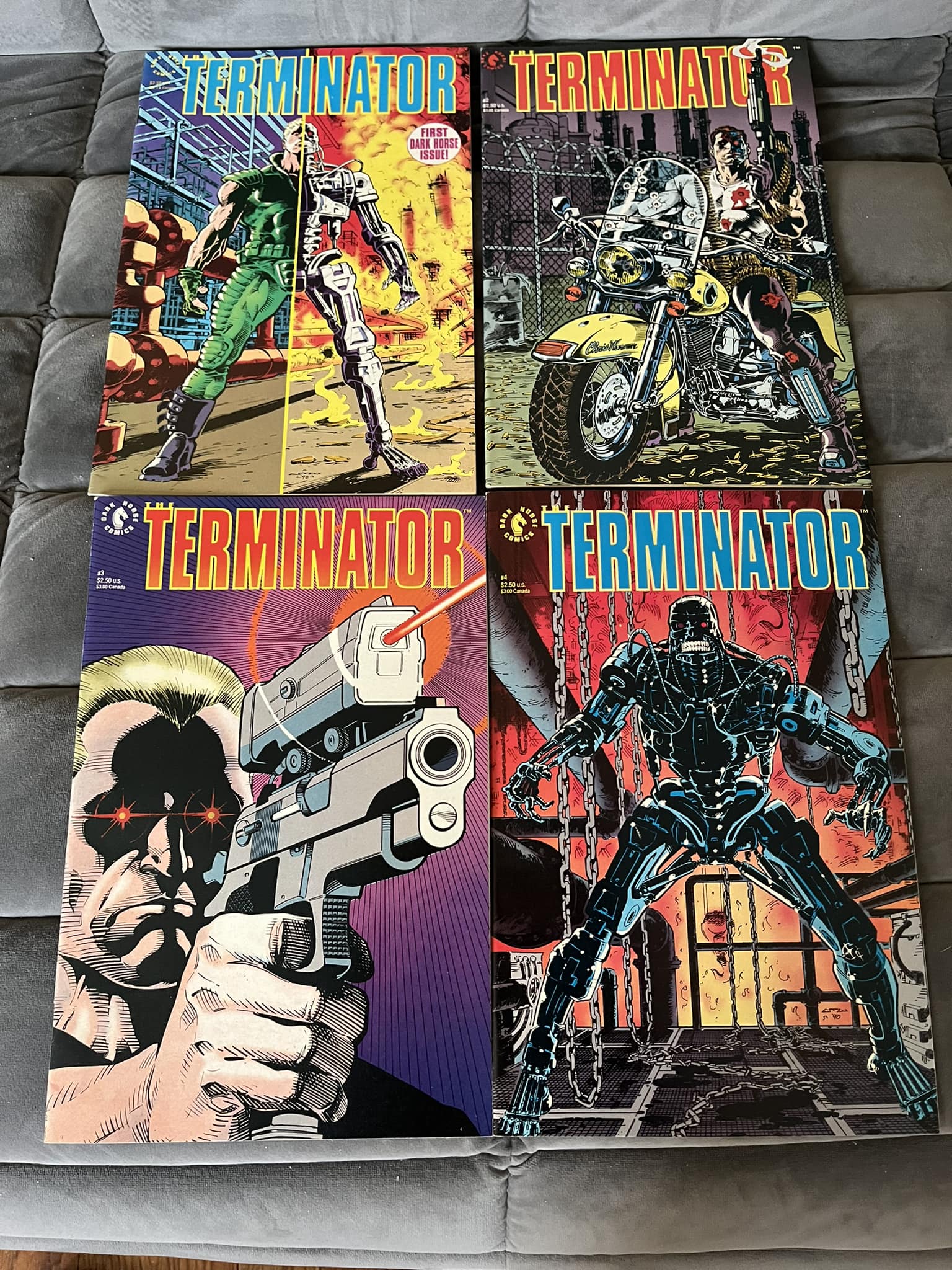 Original Terminator comics found at local comic shop