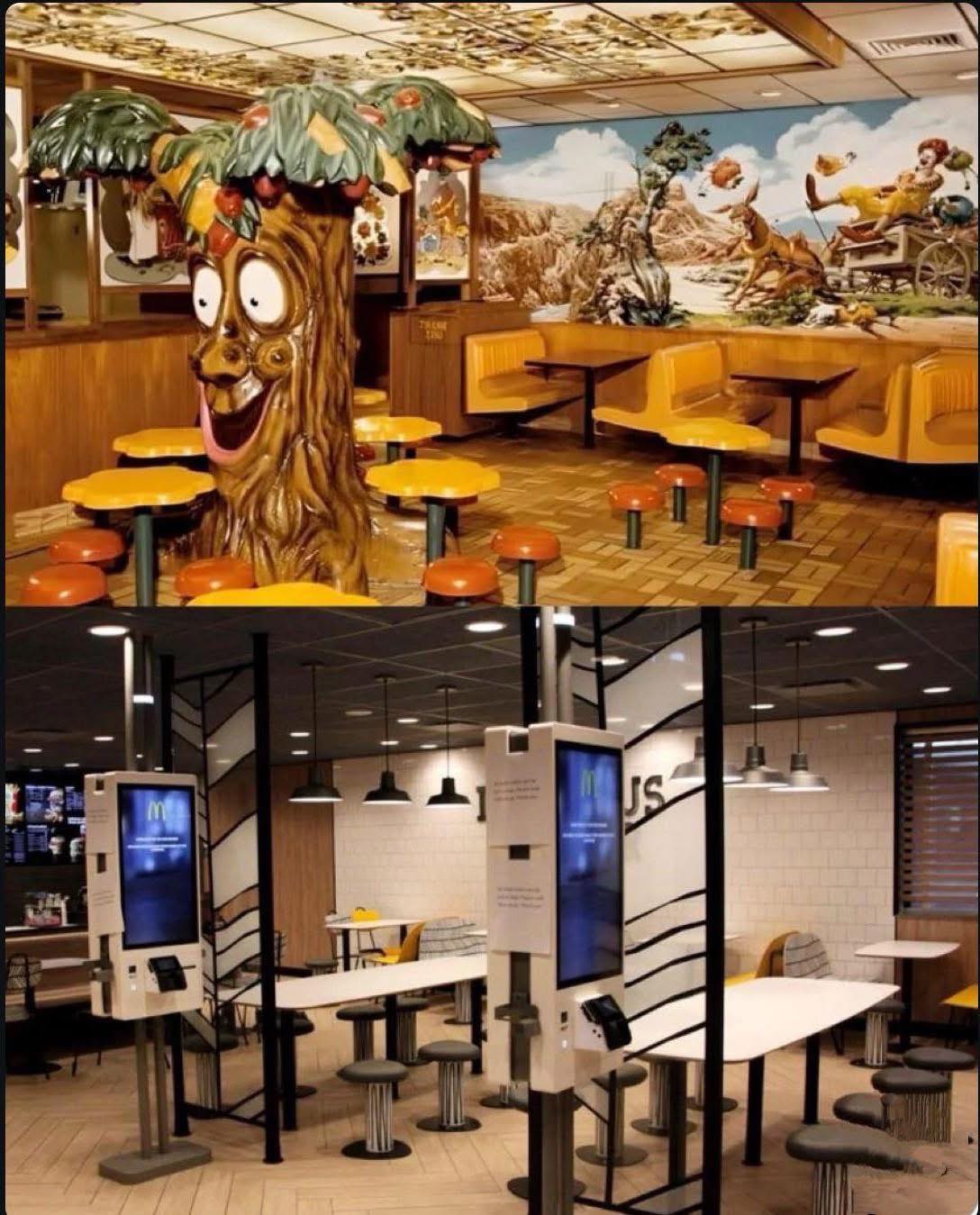 The McDonald's on the 401, circa 1990s