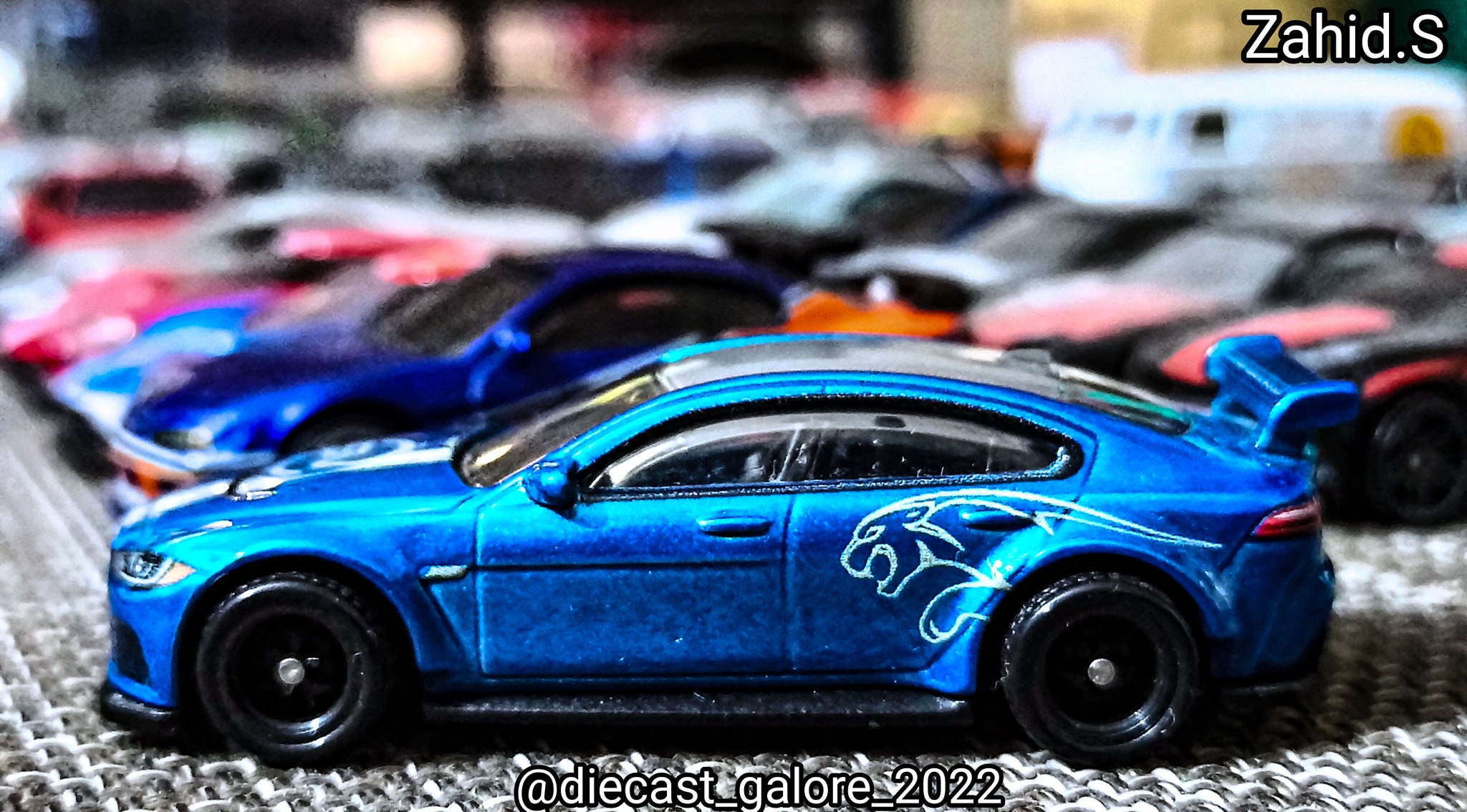 Hot Wheels 1/64 Fast & Furious Jaguar XE SV Project 8 Bleue - Boîte Fermée Neuve