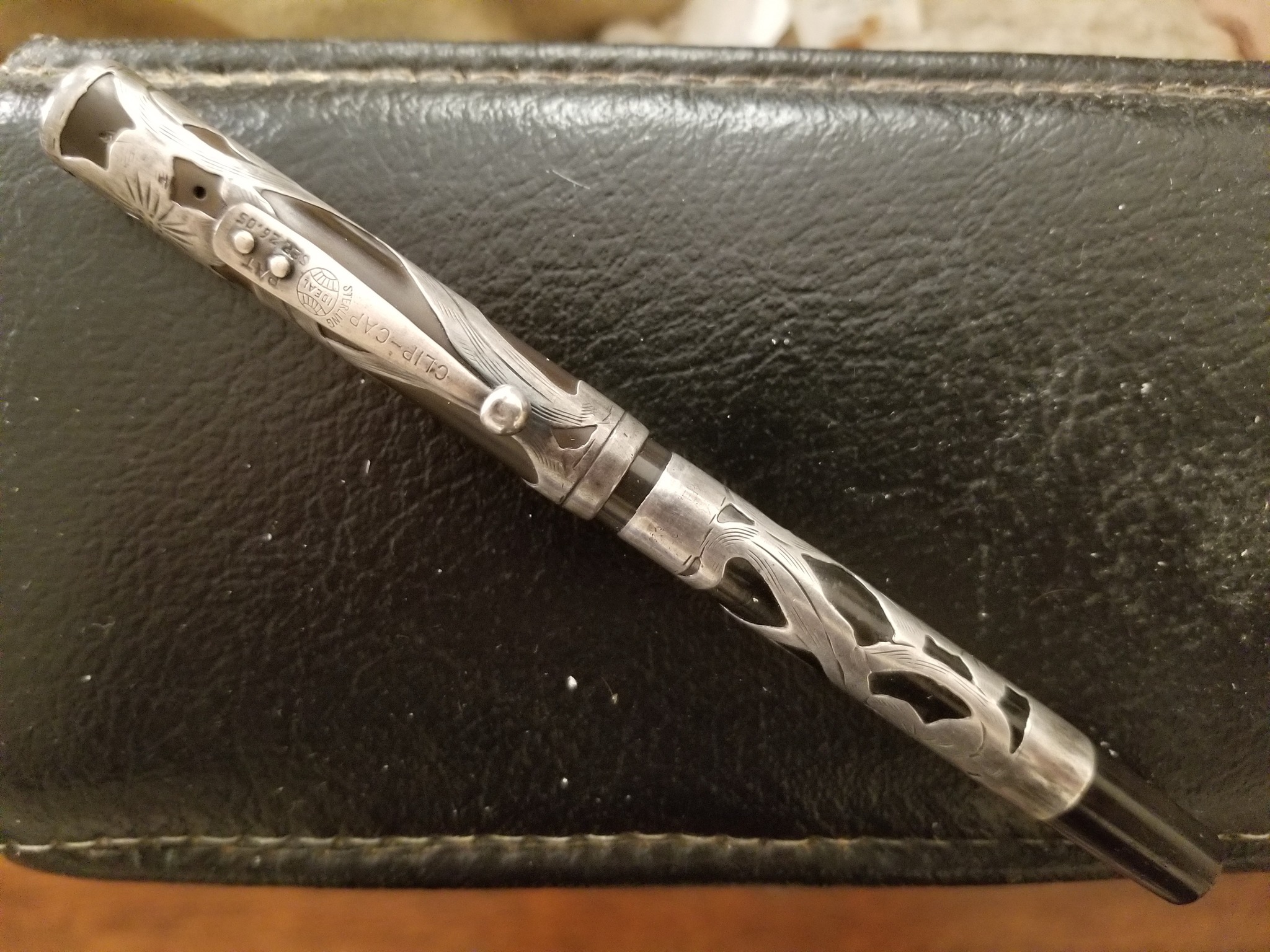 From the California Pen Show 2024, a fine silver Waterman's 412