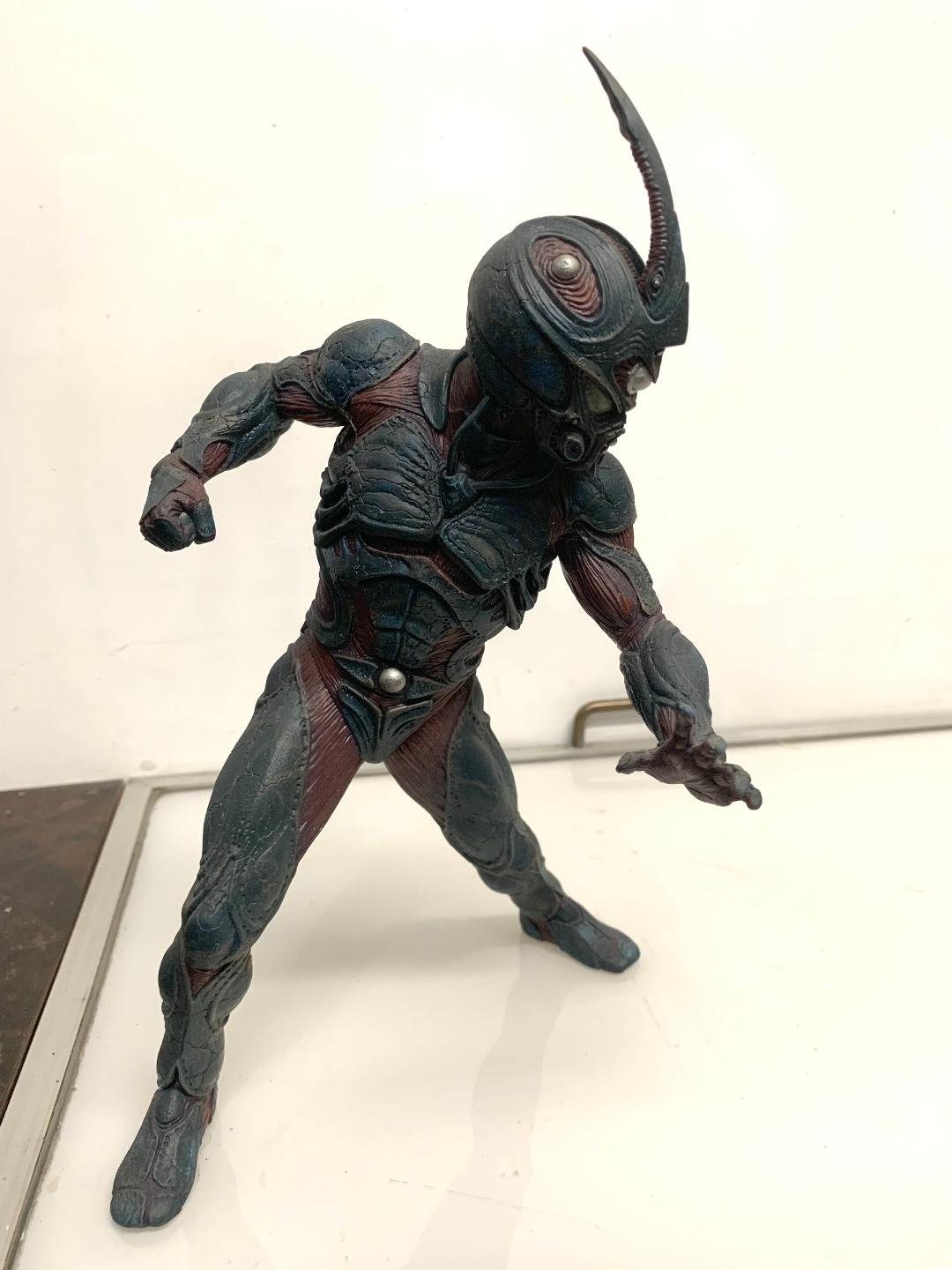 The Guyver vinyl model I did a while back. I believe it was from