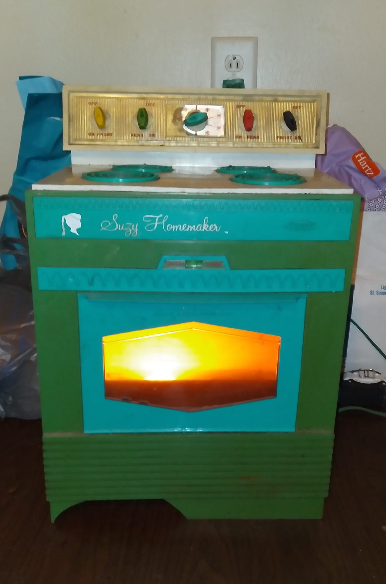 It was the tiny oven of every child