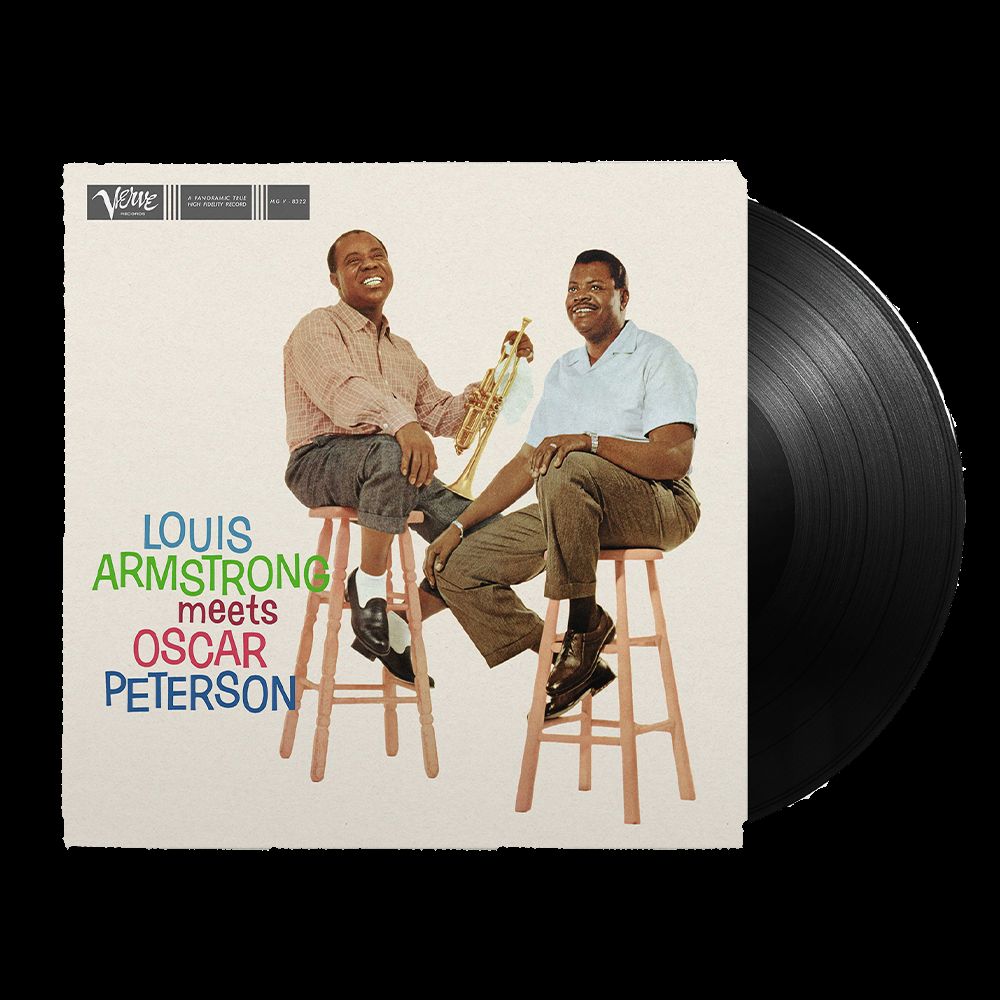 Oscar Peterson & Louis Armstrong, Photo cover from the CD: “Louis