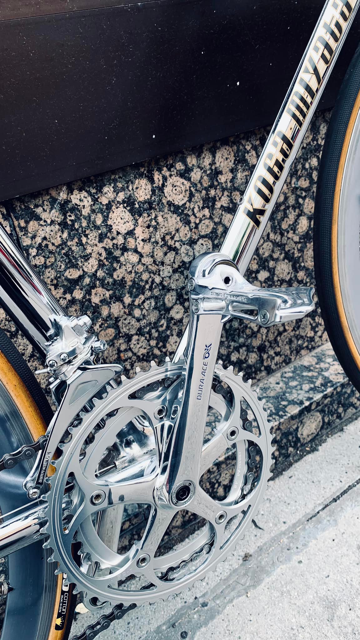 Koga Miyata Full Pro Aero 1984 Chrome Dura Ace Ax (7300)