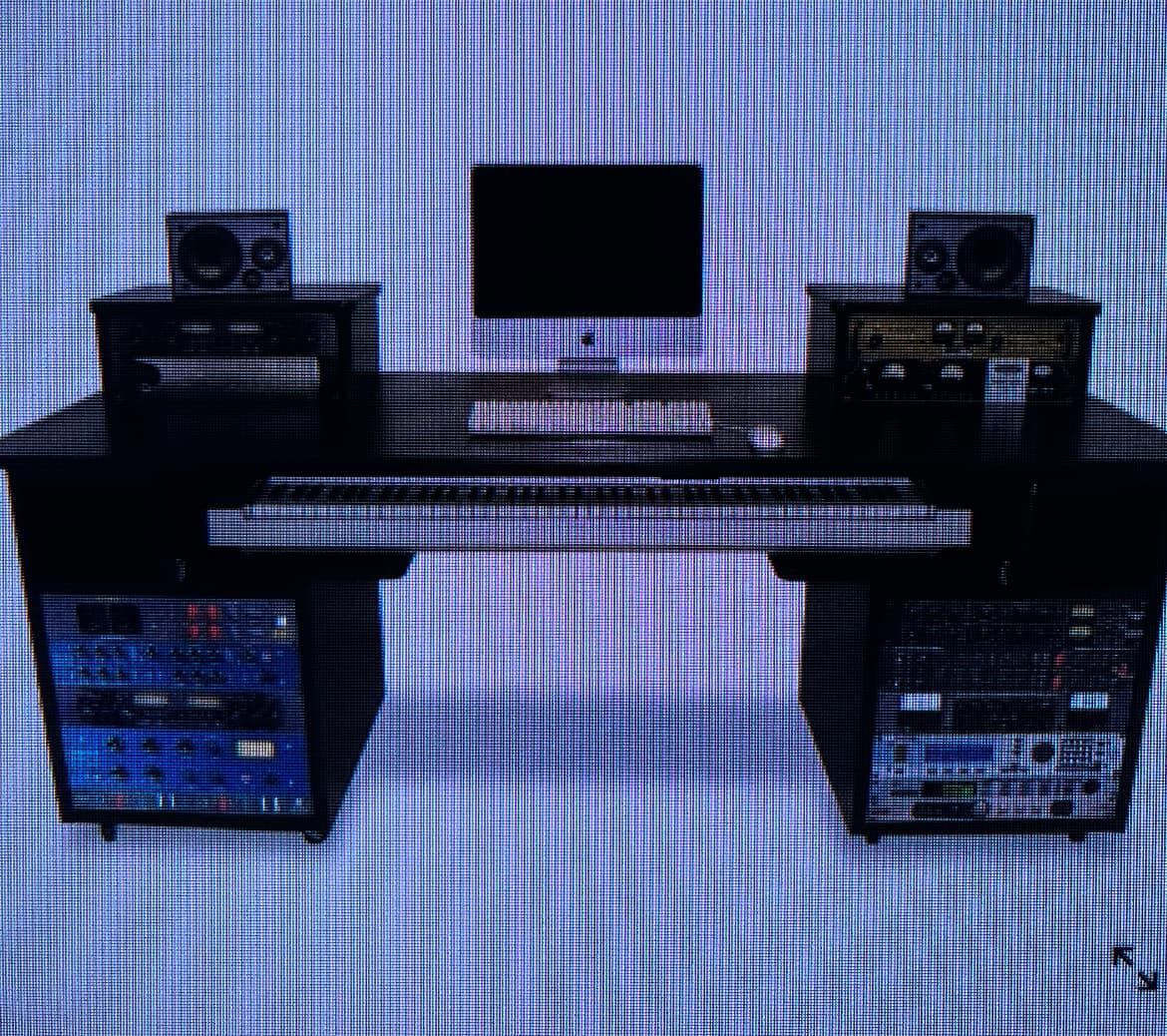 Building a custom recording studio workstation