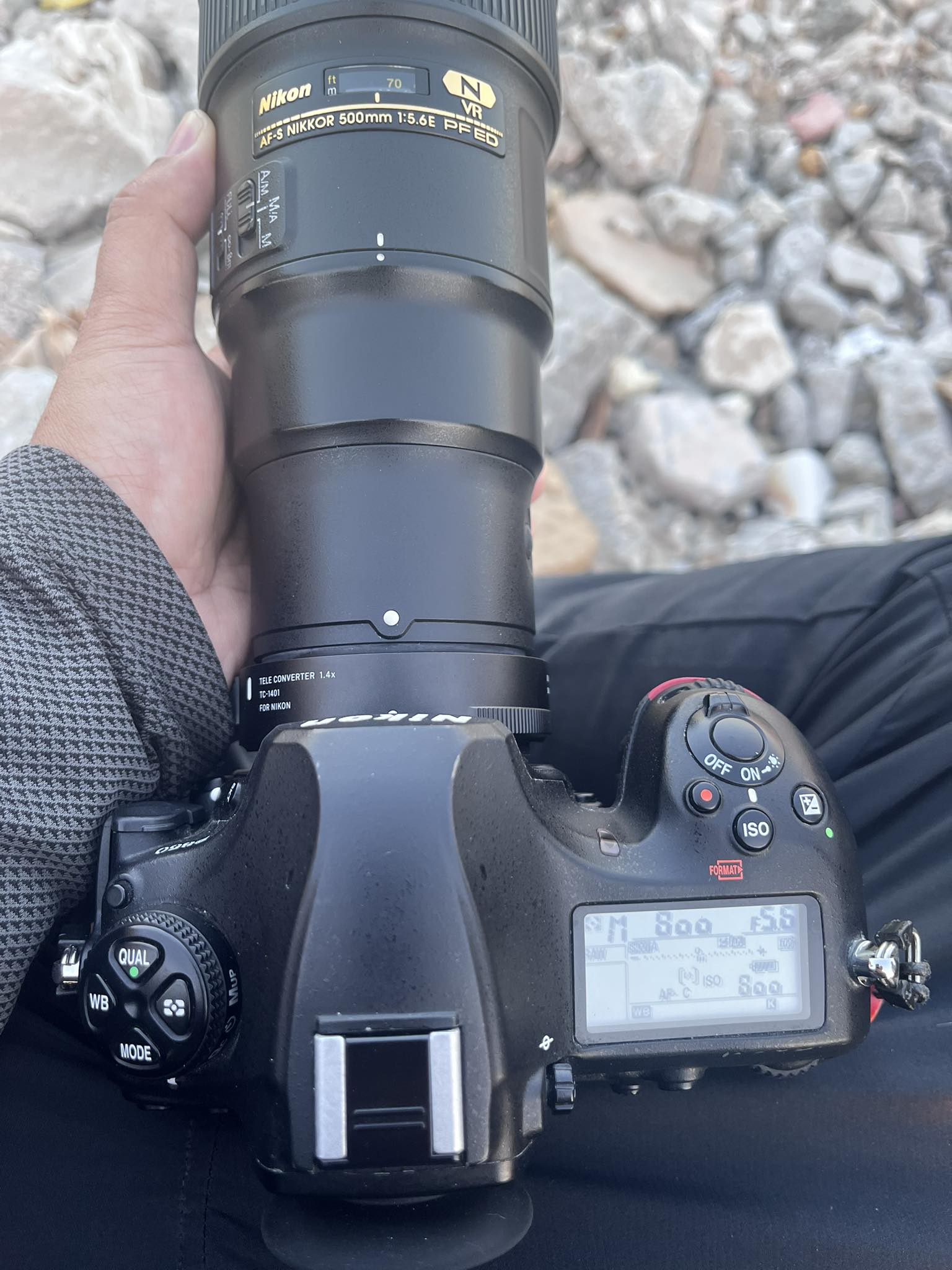 SIGMA 150mm-500mm Extender x1.4 700mm
