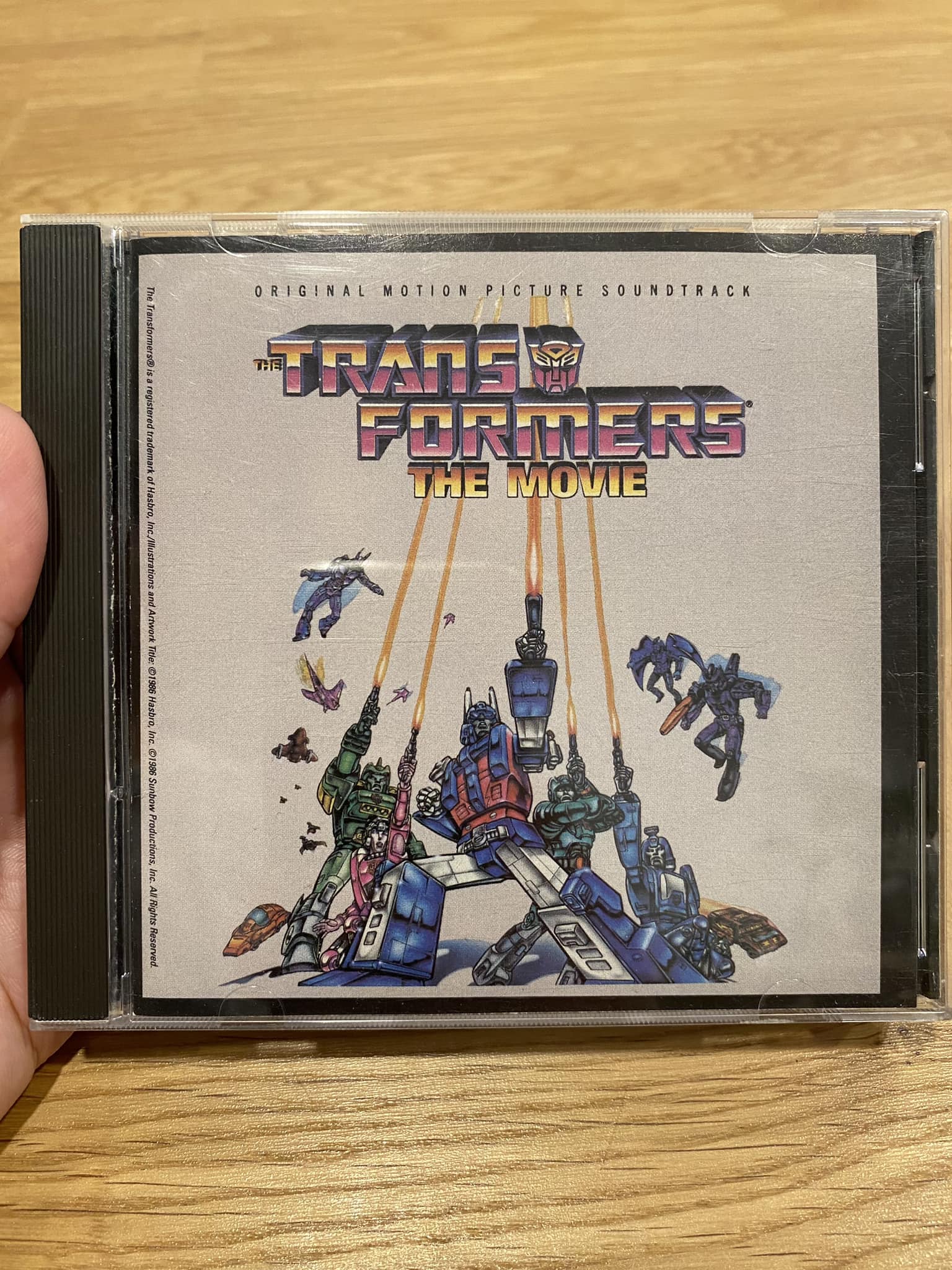 Transformers The Movie Soundtrack 1986 CD
