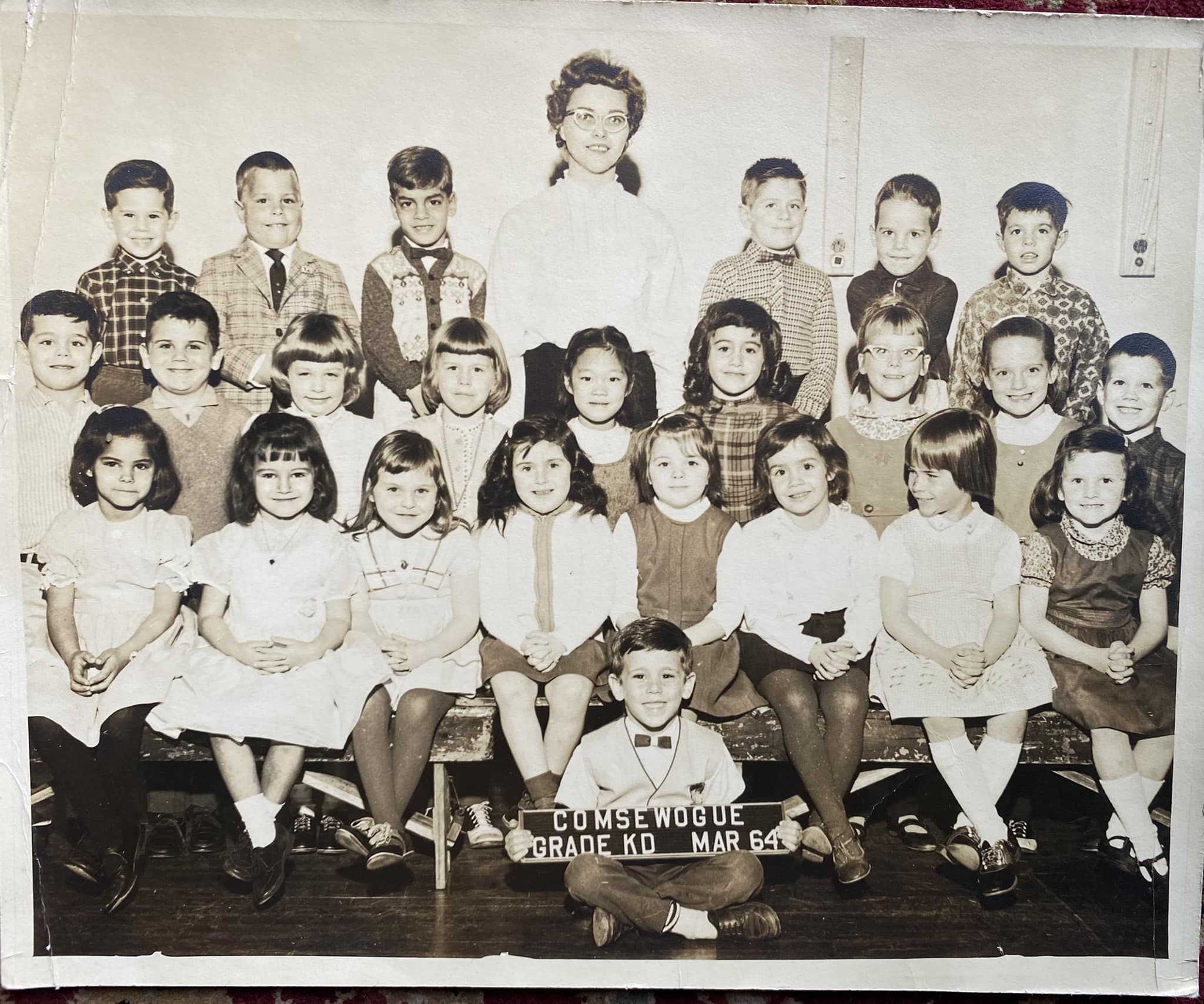This is my kindergarten picture 1963-1964.Comsewogue elementary