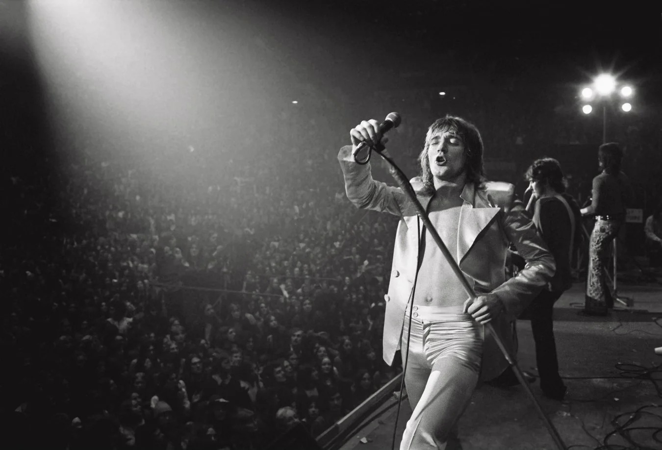 The Faces in 1973, experiencing a range of emotions! Which one are 