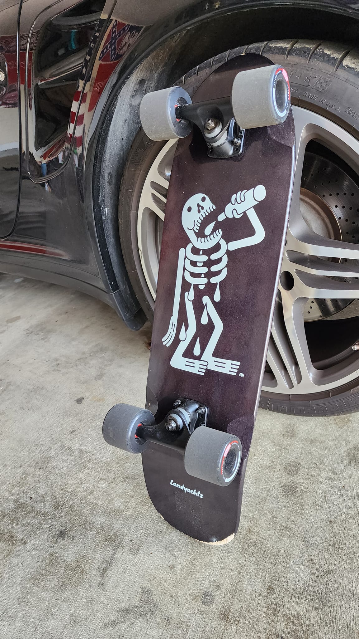 Landyachtz Dinghy Adventure Skeleton! Adventures start with a good