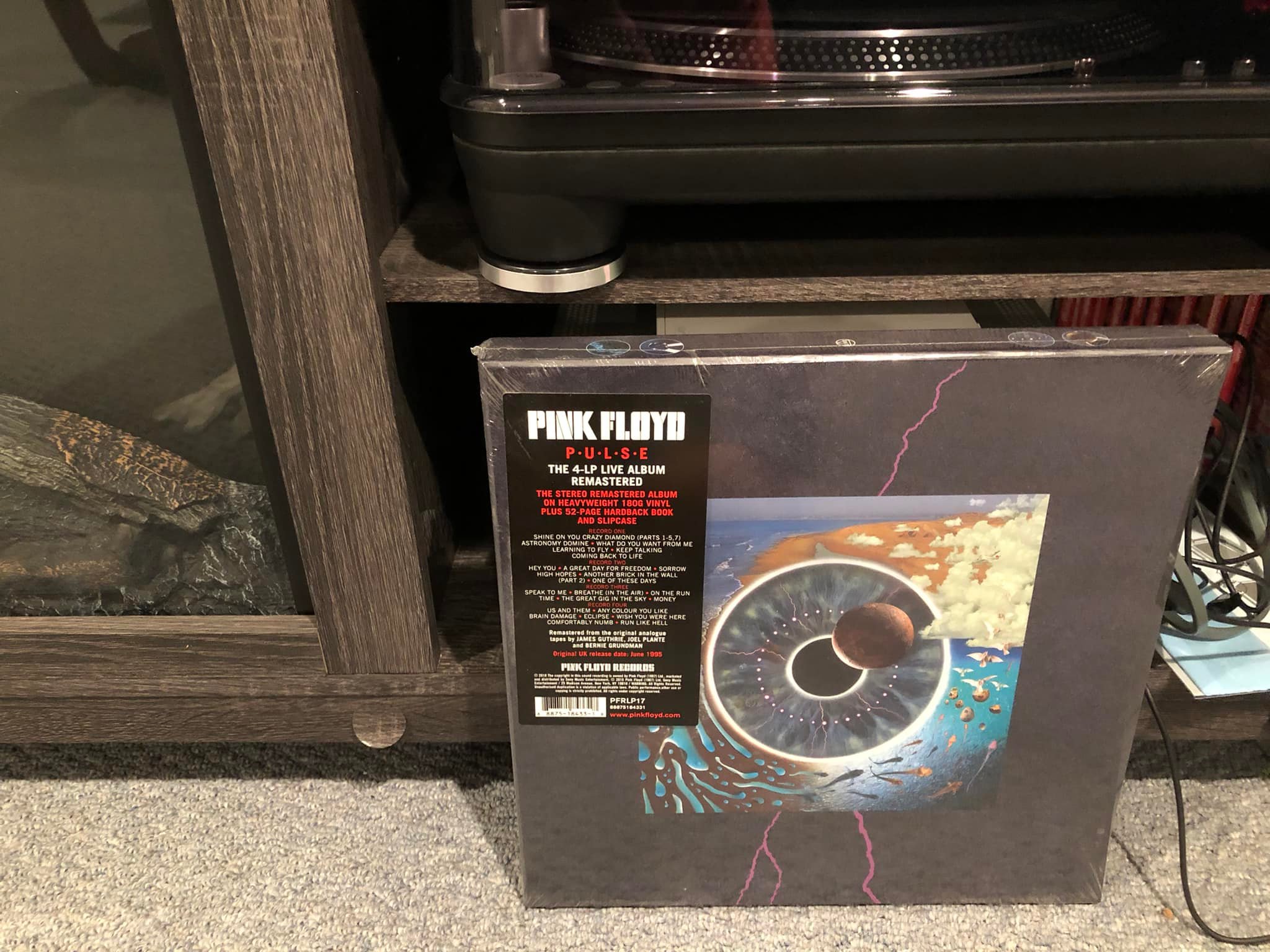 Pink Floyd Pulse box set and coffee time