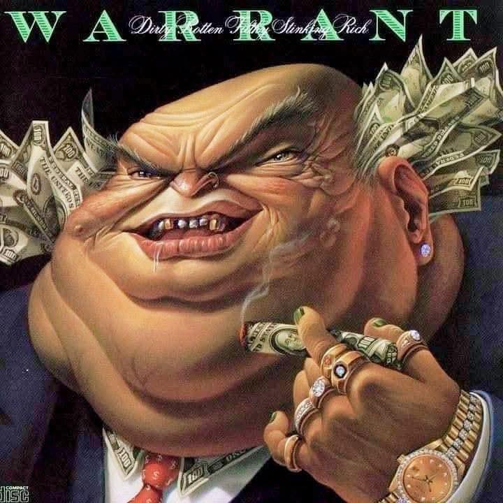 Warrant 'Dirty Rotten Filthy Stinking Rich' released January 27